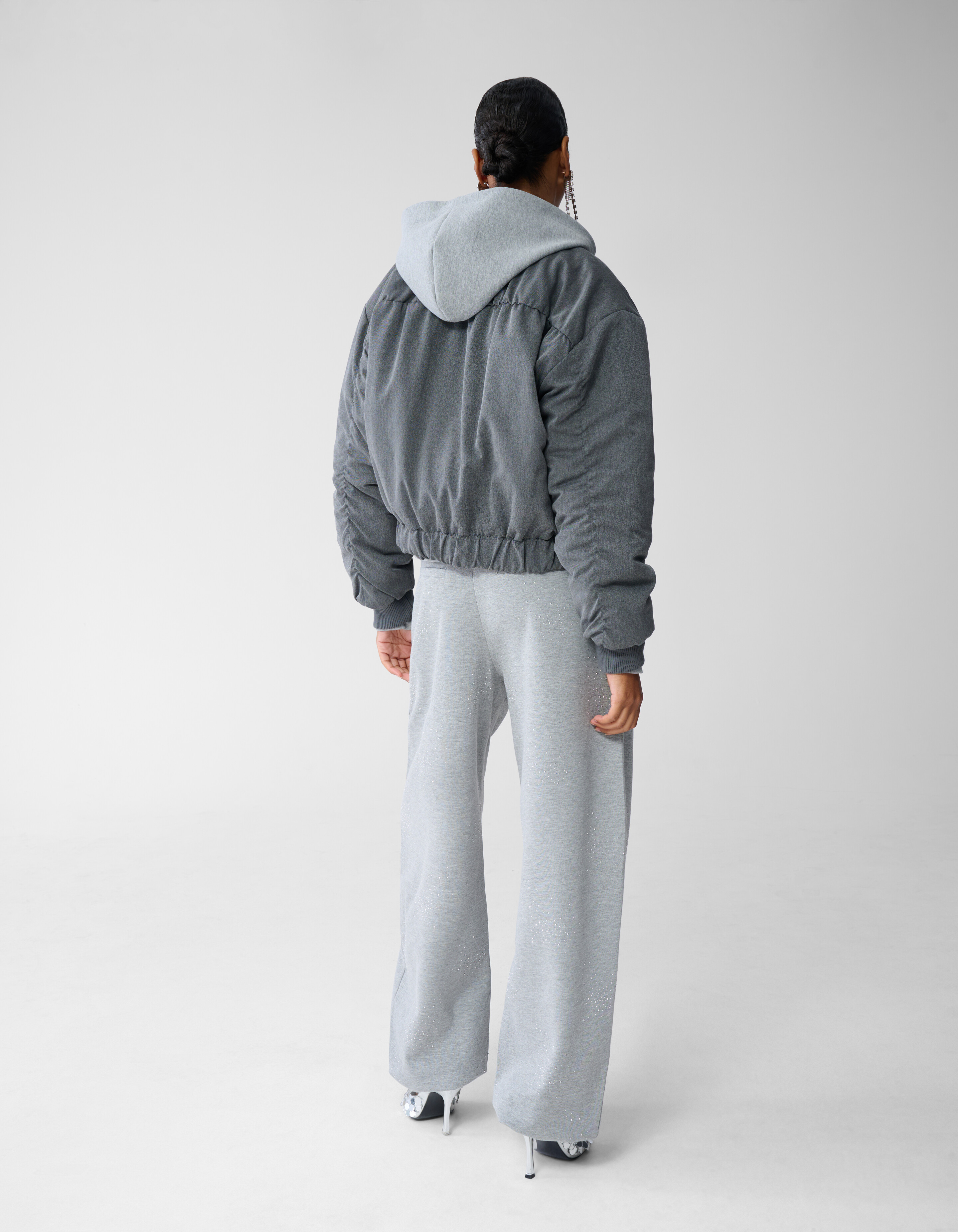 Reversible Bomber Jack Grijs By Fred SHOEBY WOMEN