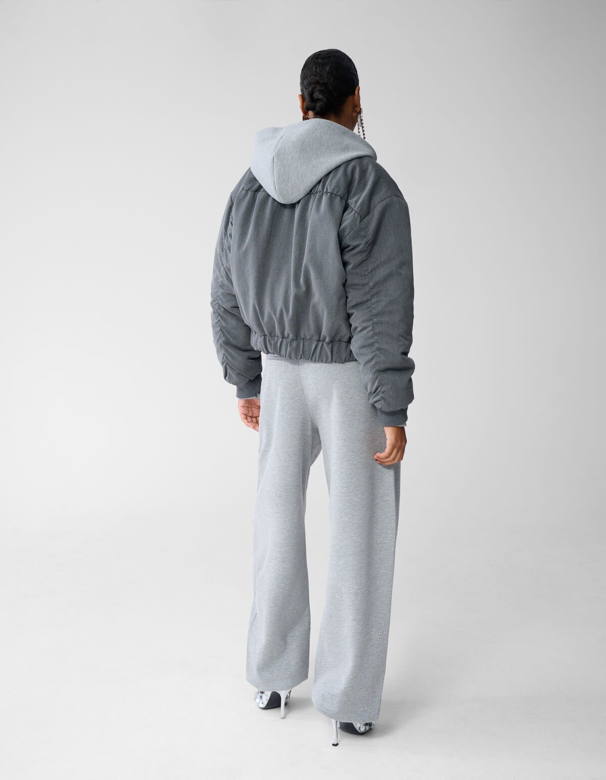 Reversible Bomber Jack Grijs By Fred SHOEBY WOMEN