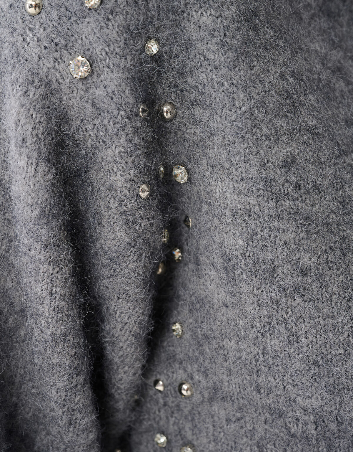 Strass Trui Grijs SHOEBY WOMEN