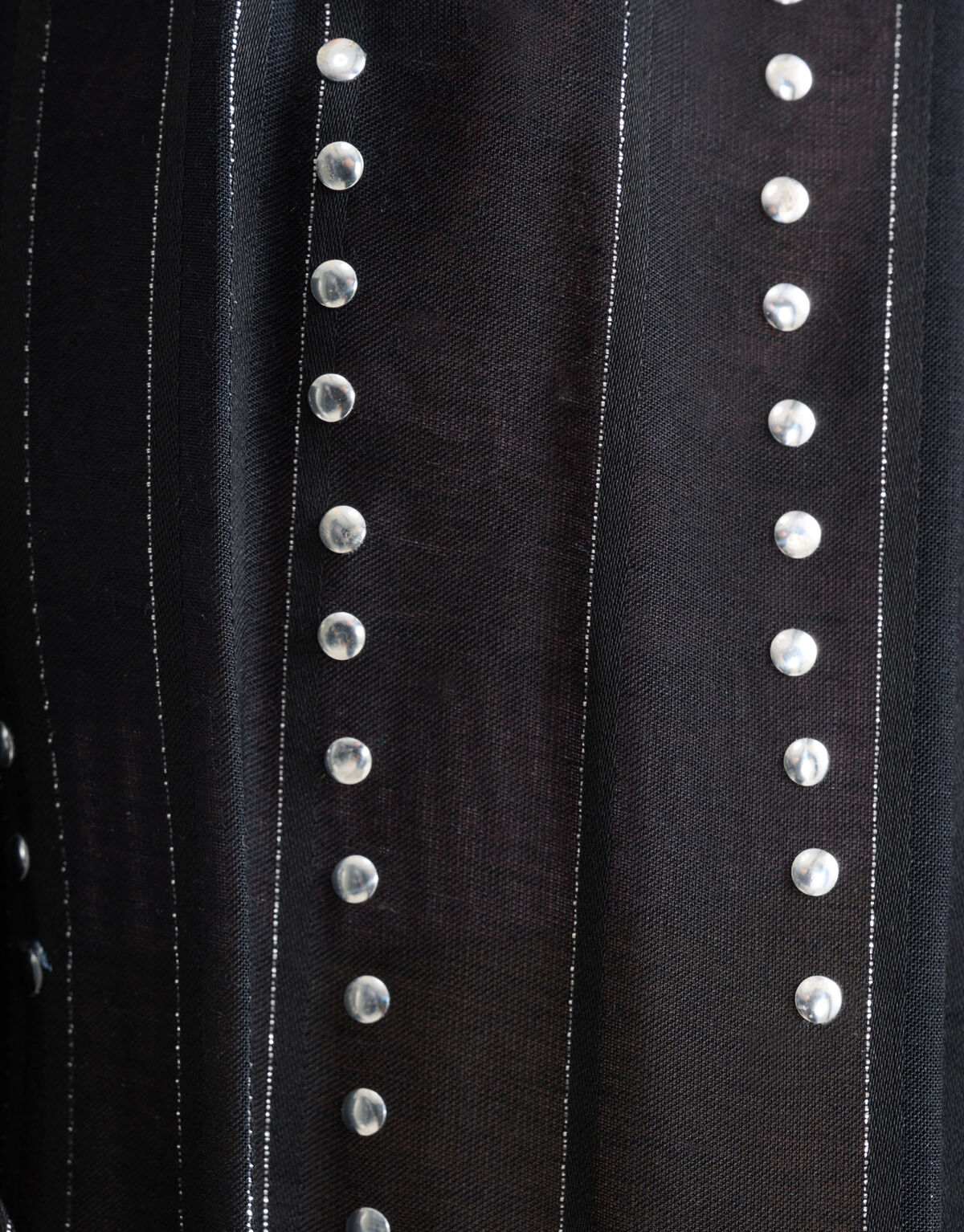 Studs Lurex Jurk Zwart SHOEBY WOMEN