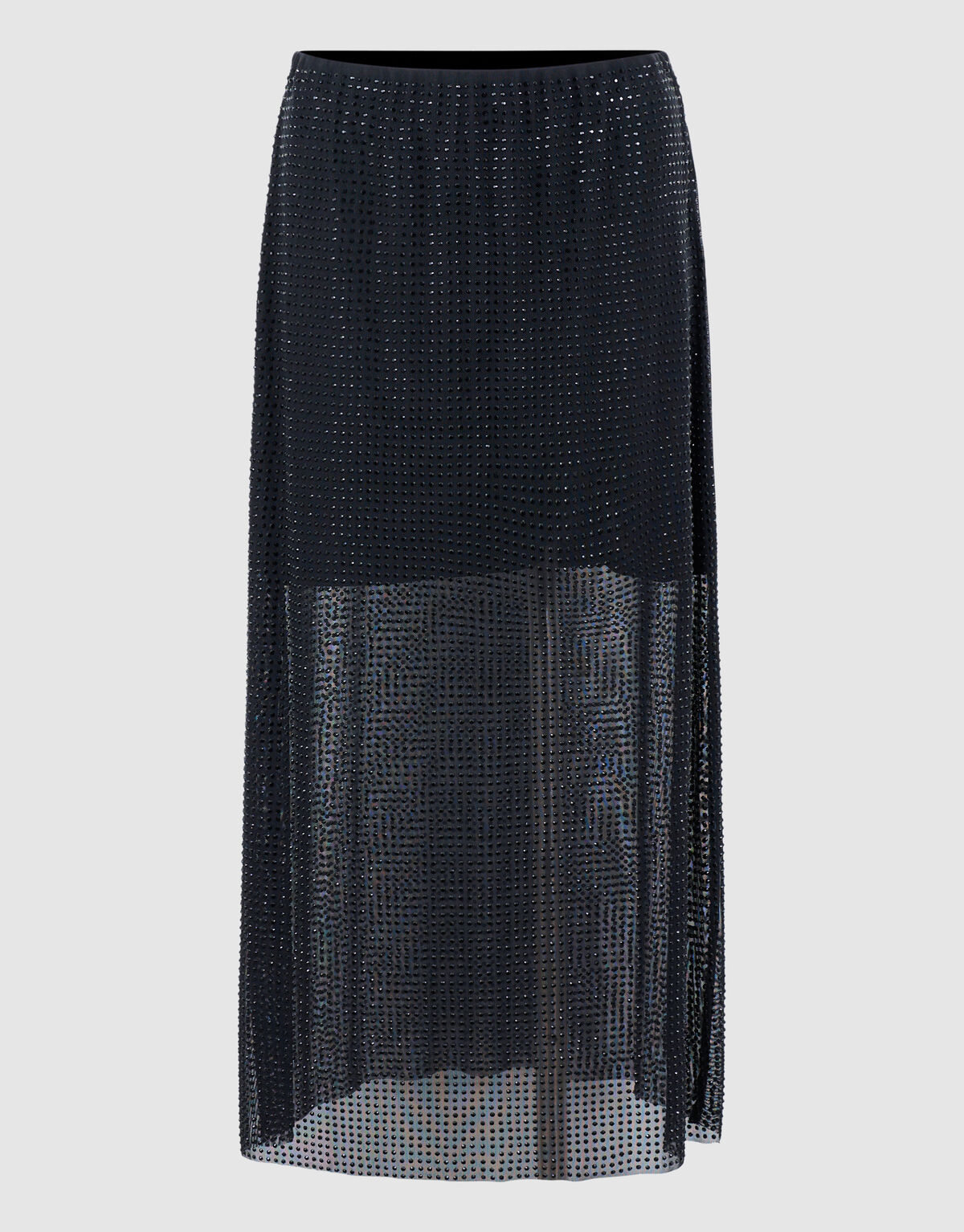 Strass Midi Rok Zwart SHOEBY WOMEN