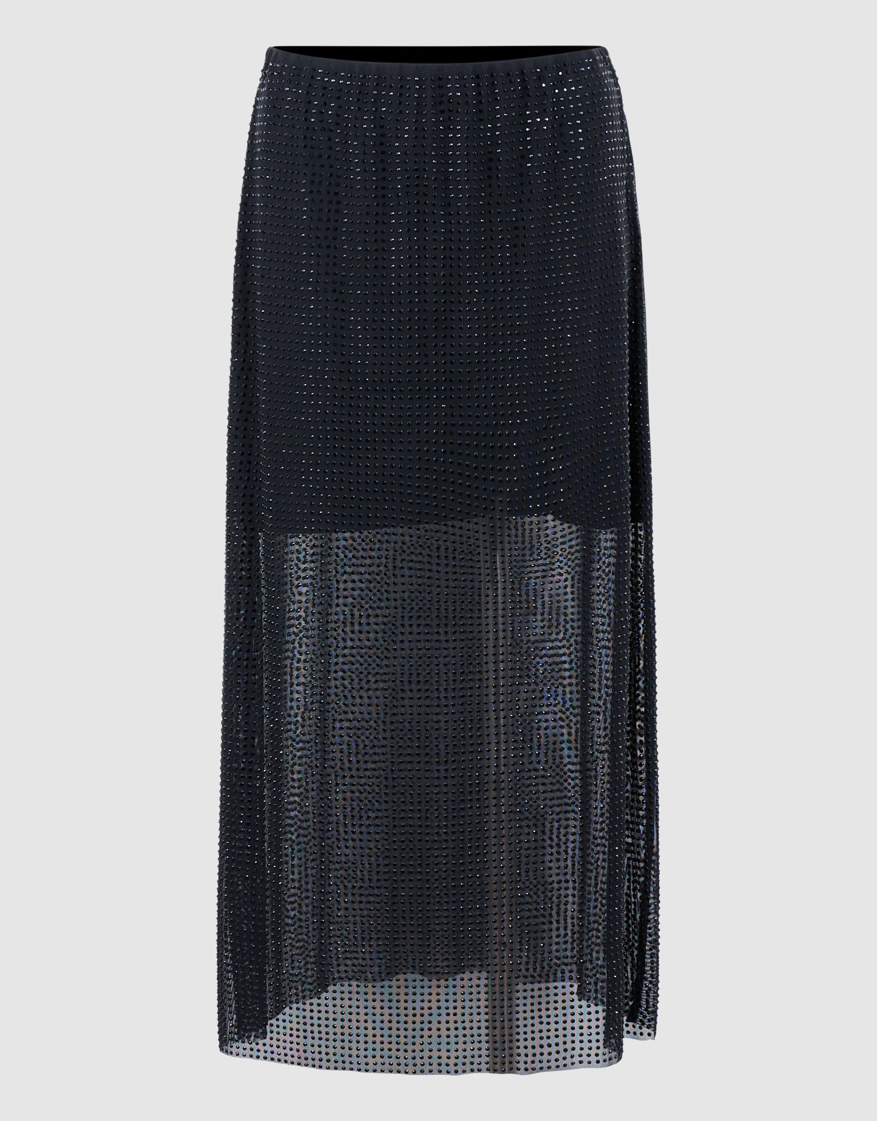 Strass Midi Rok Zwart SHOEBY WOMEN