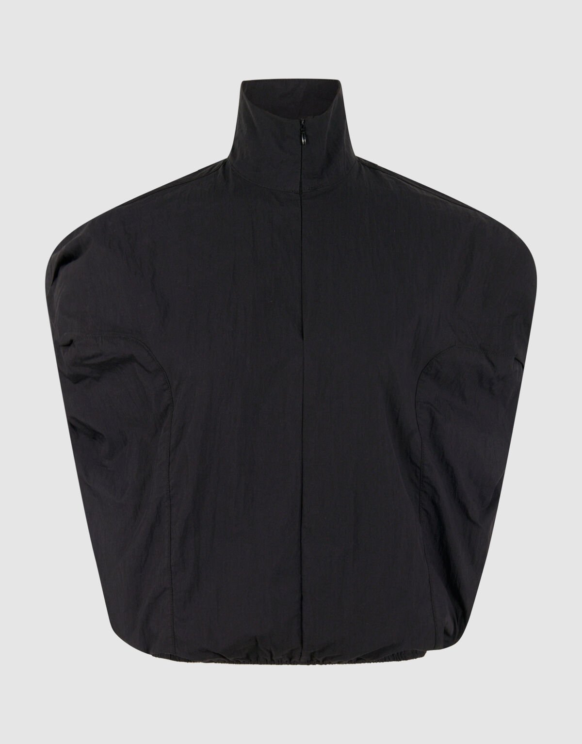 Oversized Balloon Fit Blouse Zwart SHOEBY WOMEN