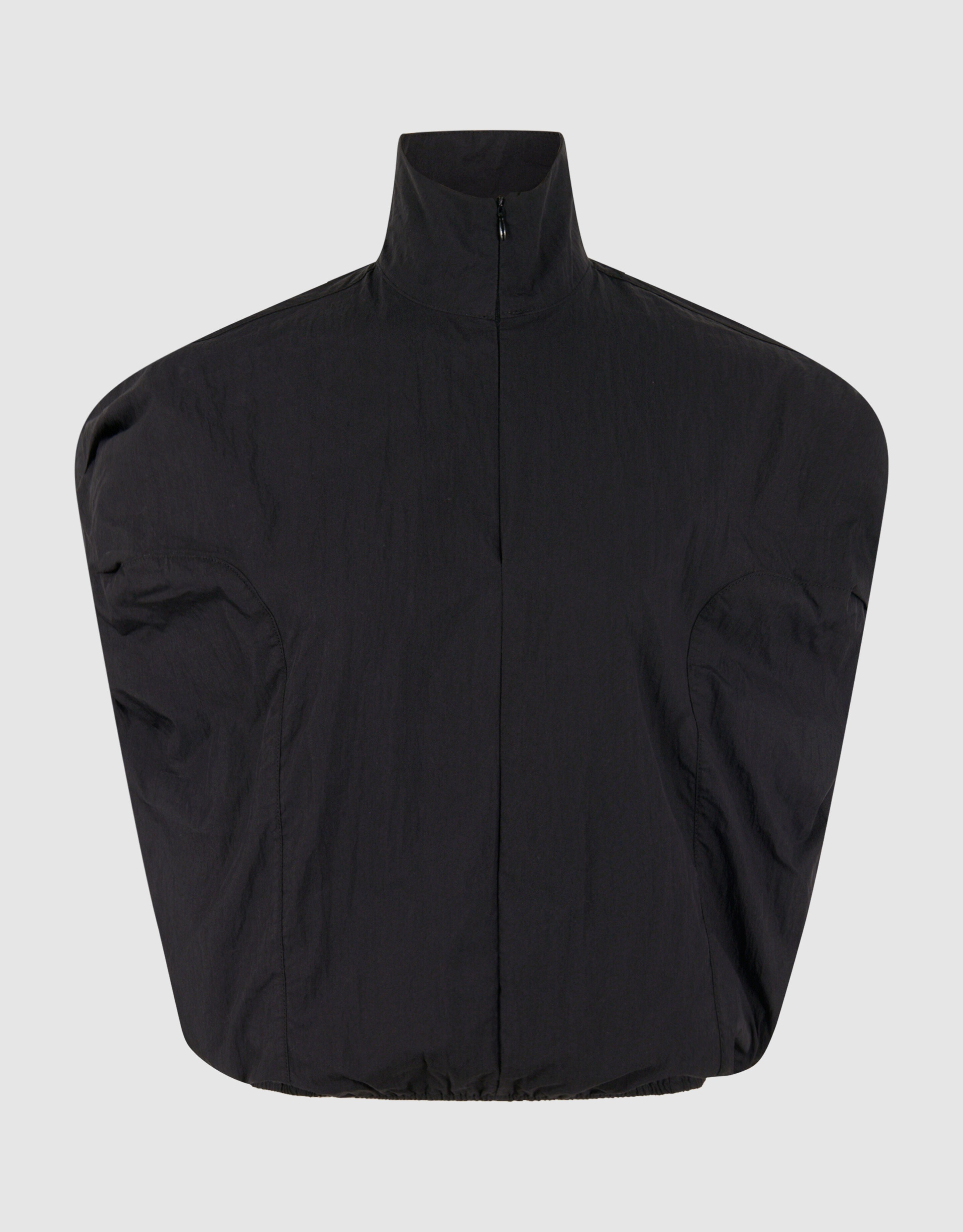 Oversized Balloon Fit Blouse Zwart SHOEBY WOMEN