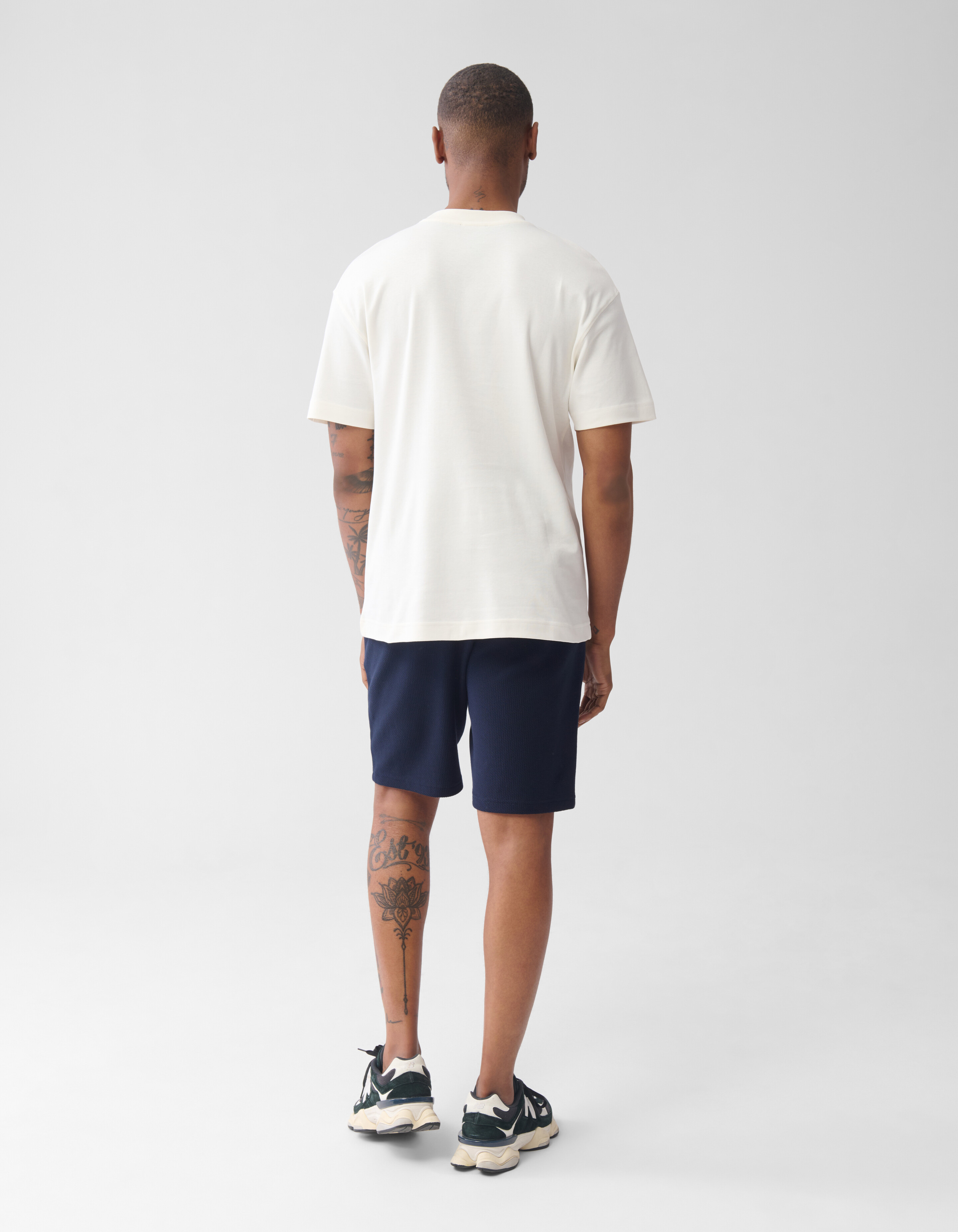 Structuur Short Donkerblauw SHOEBY MEN