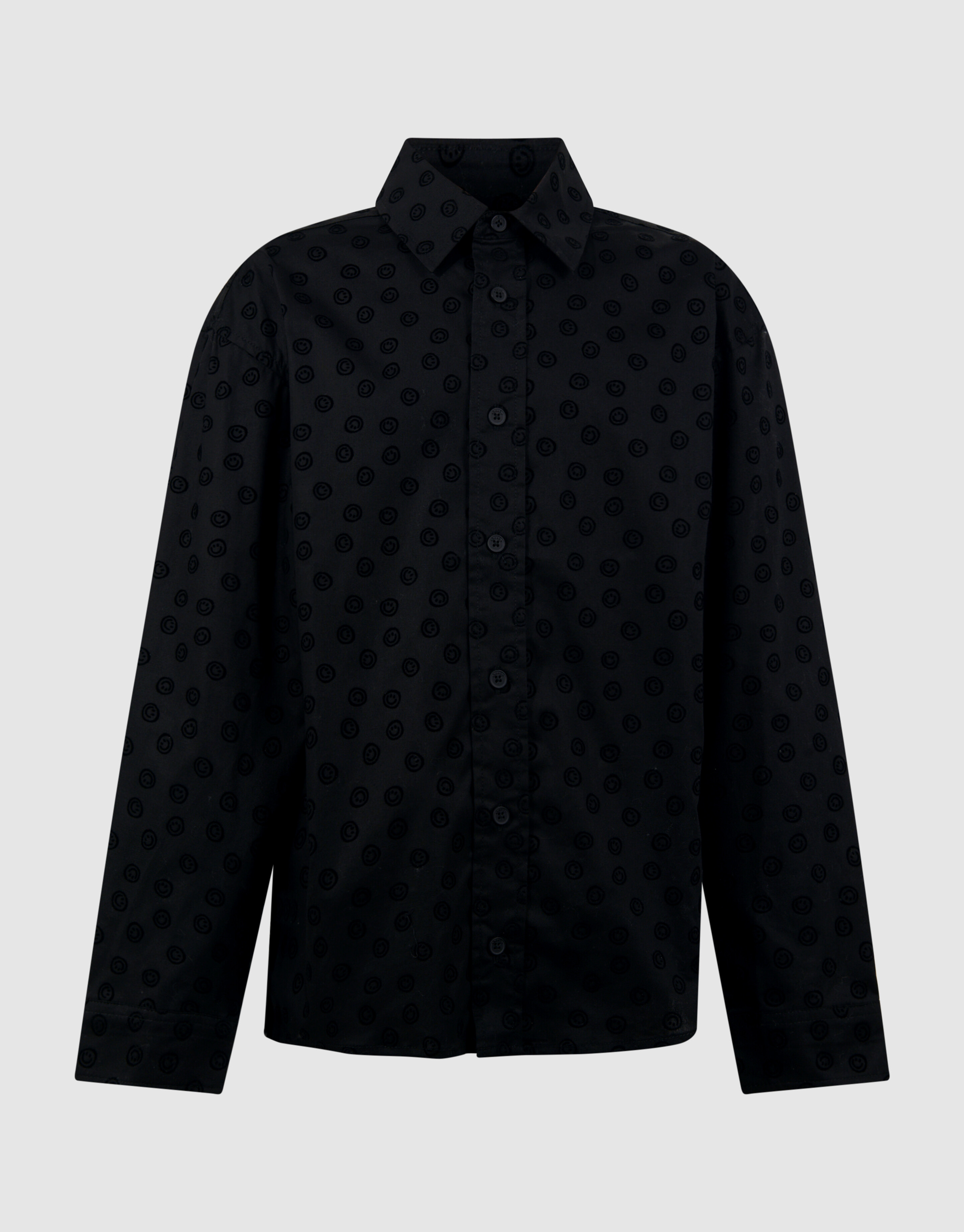 Smile Overhemd Zwart SHOEBY BOYS