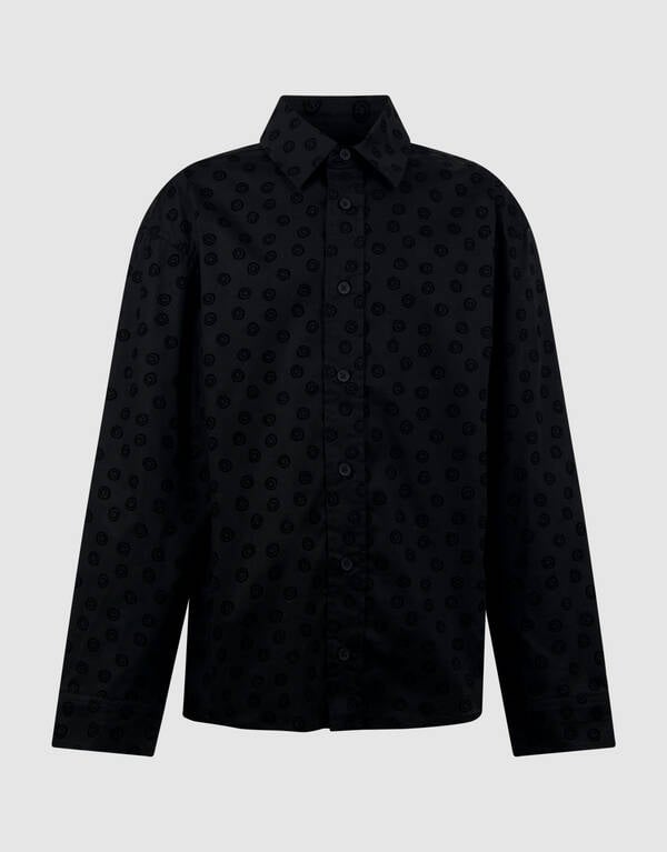 Smile Overhemd Zwart SHOEBY BOYS