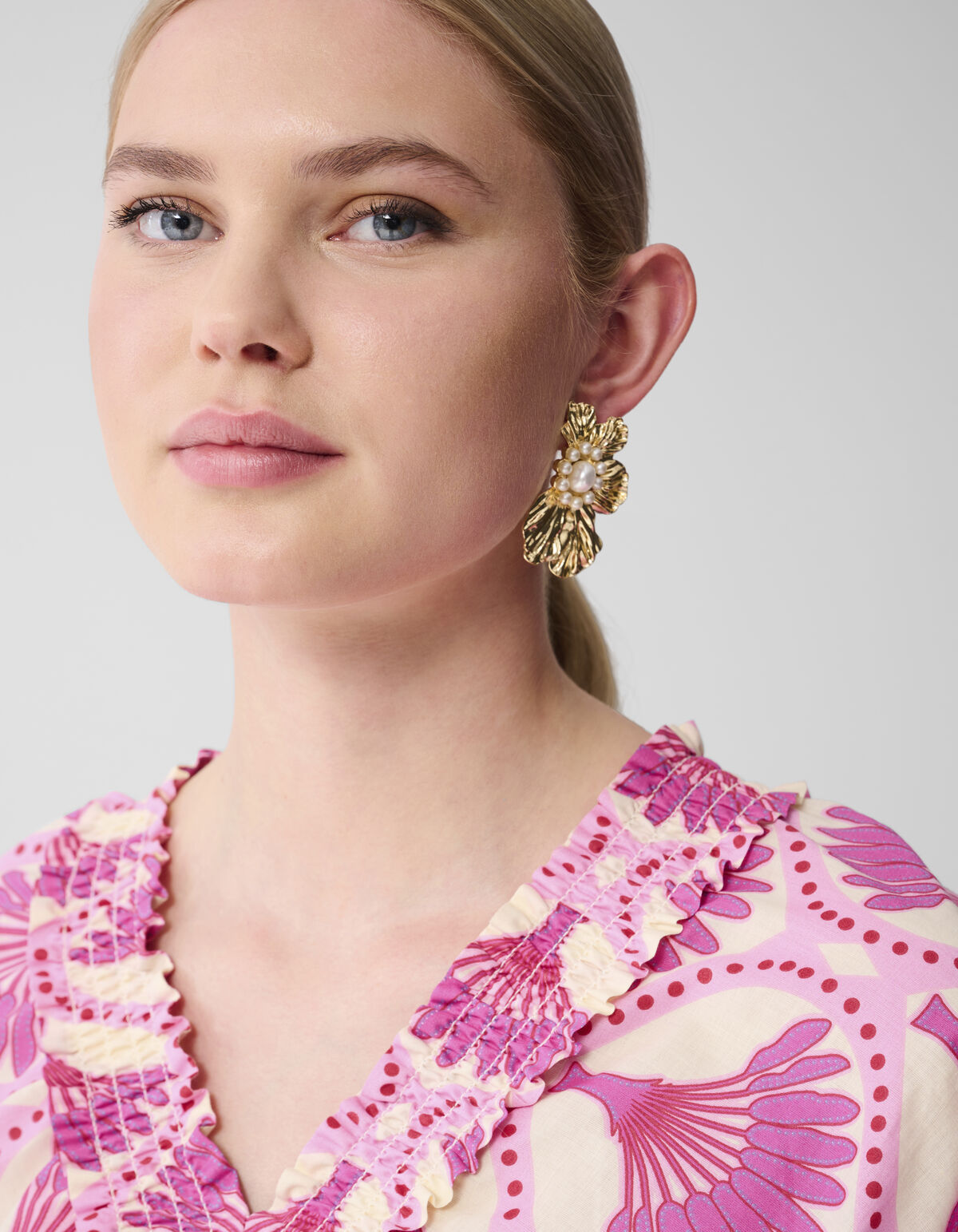 Printed Mini Jurk Roze SHOEBY WOMEN