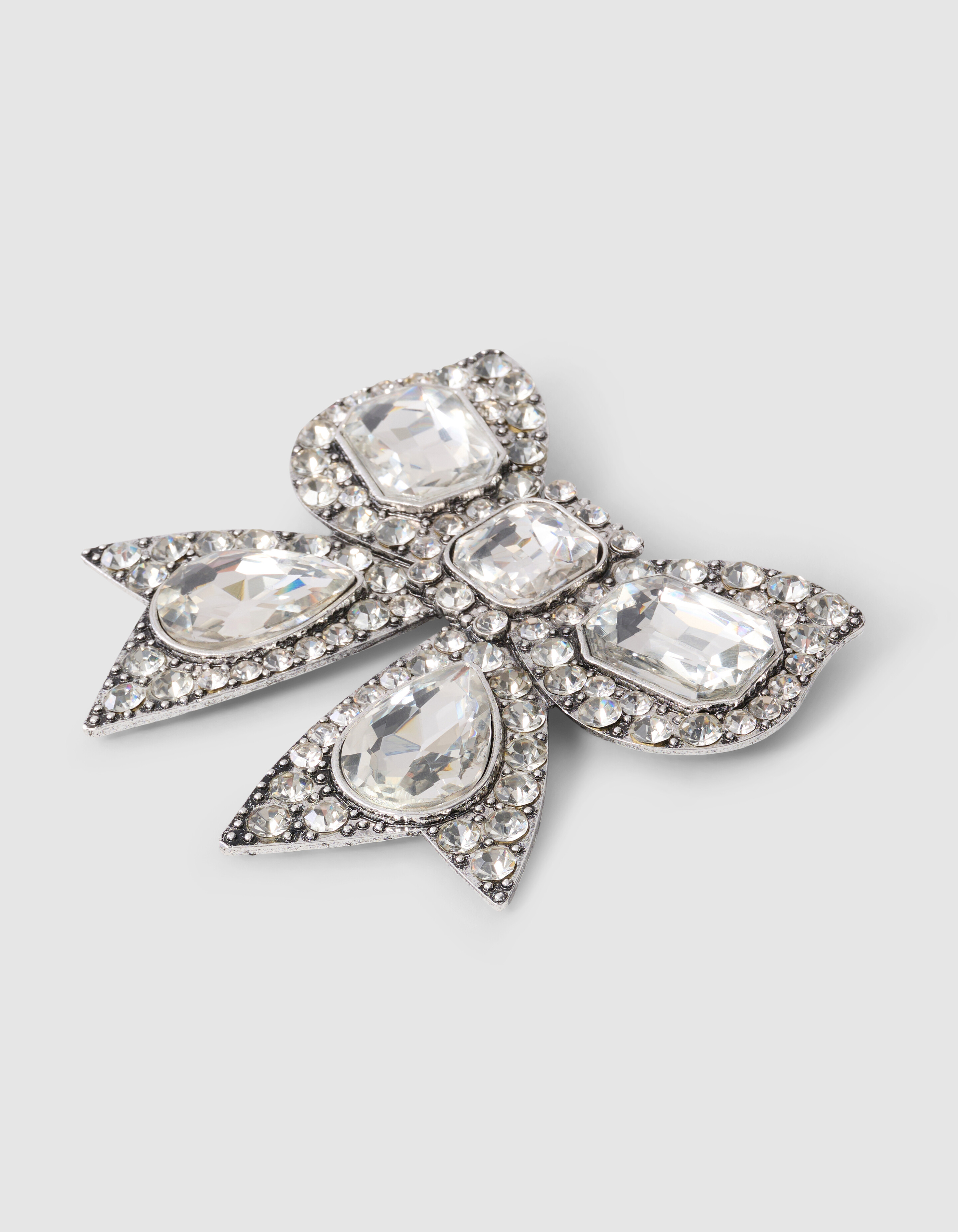 Strik Broche Zilver By Fred SHOEBY ACCESSOIRES