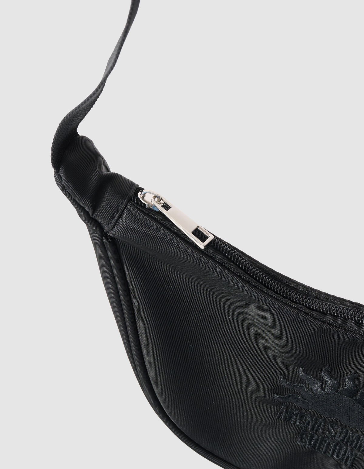 Sun Embroidery Crossbody Tas Zwart SHOEBY ACCESSOIRES