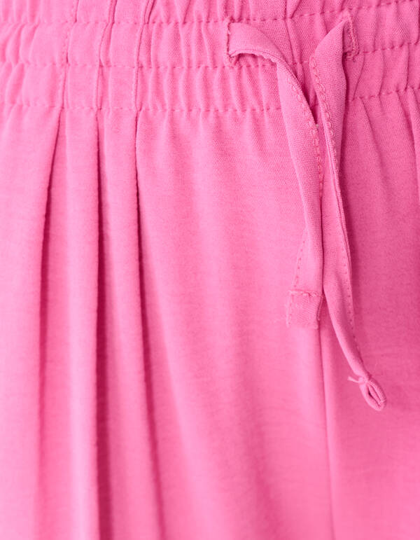 Piping Wide Leg Broek Lichtroze SHOEBY GIRLS