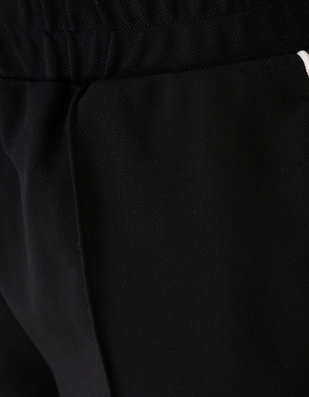 Piping Wide Leg Fit Broek Zwart SHOEBY GIRLS