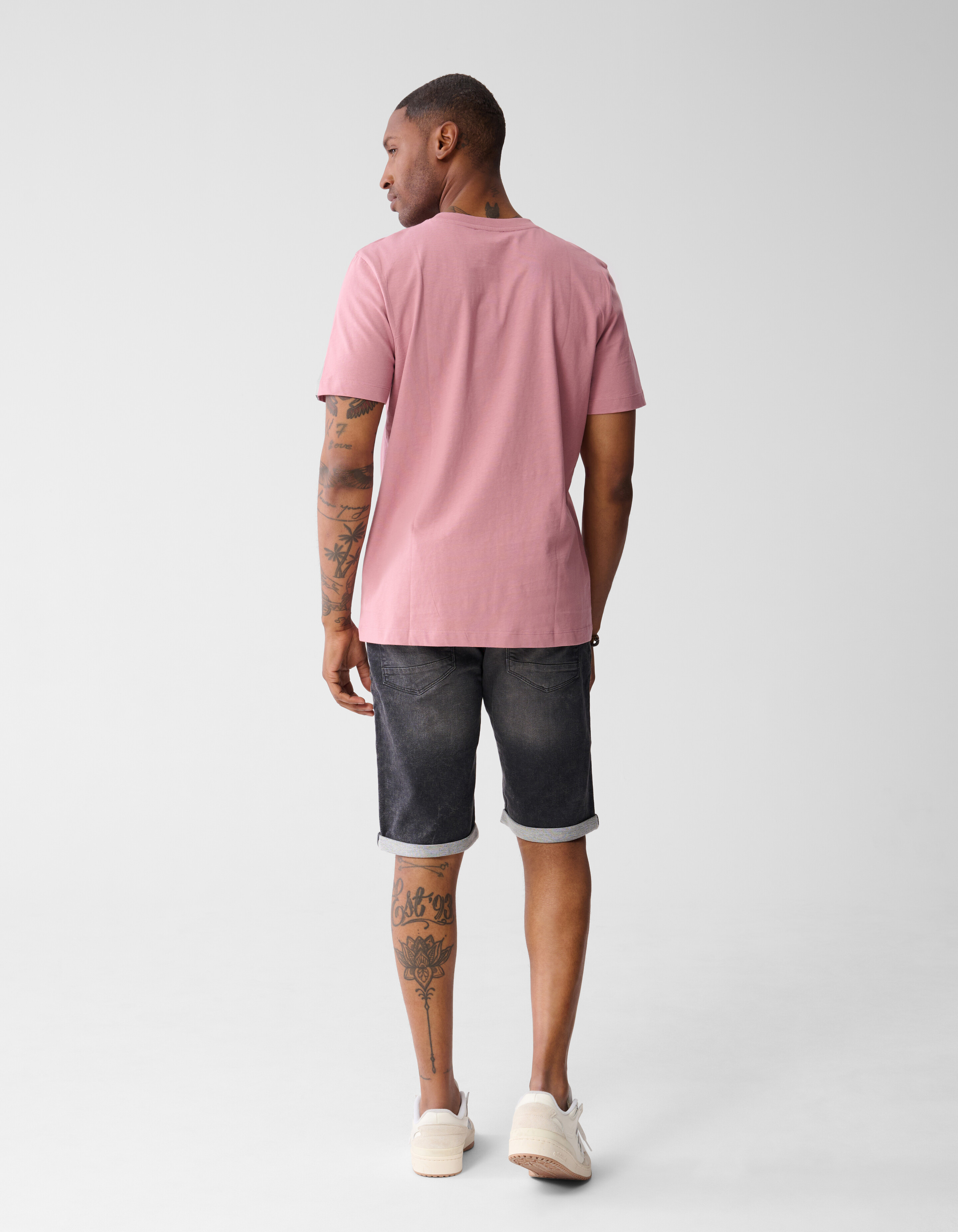 Anywhere Artwork T-shirt Roze SHOEBY MEN