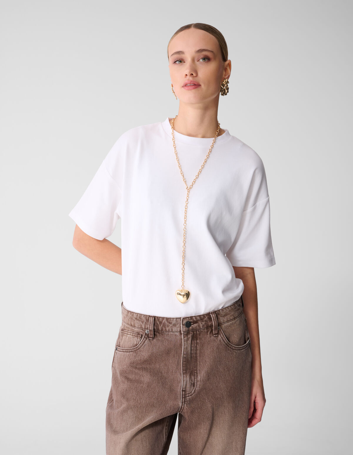 Heart Ketting Goud SHOEBY ACCESSOIRES