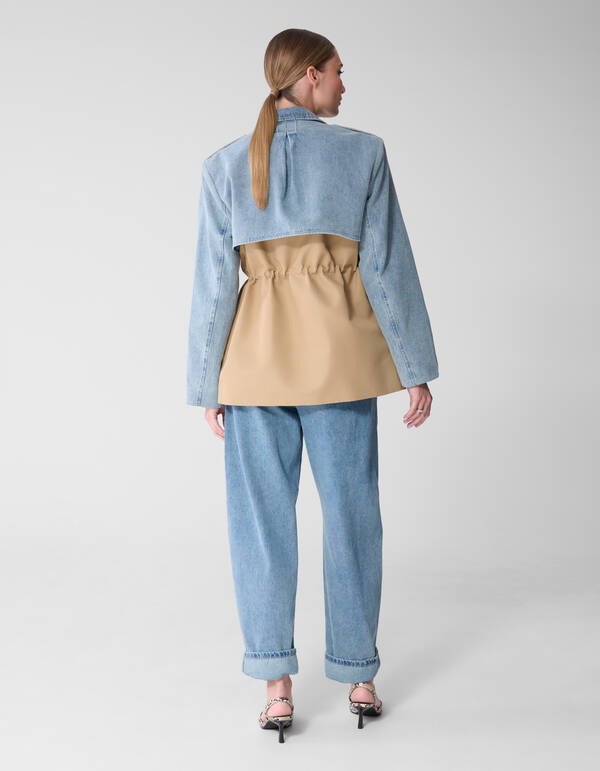 Denim Mix Jack Blauw By Mieke SHOEBY WOMEN