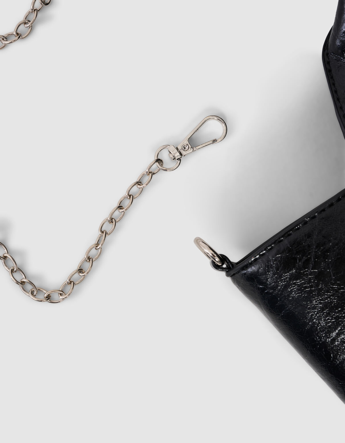 Stud Strik Tas Zwart SHOEBY ACCESSOIRES