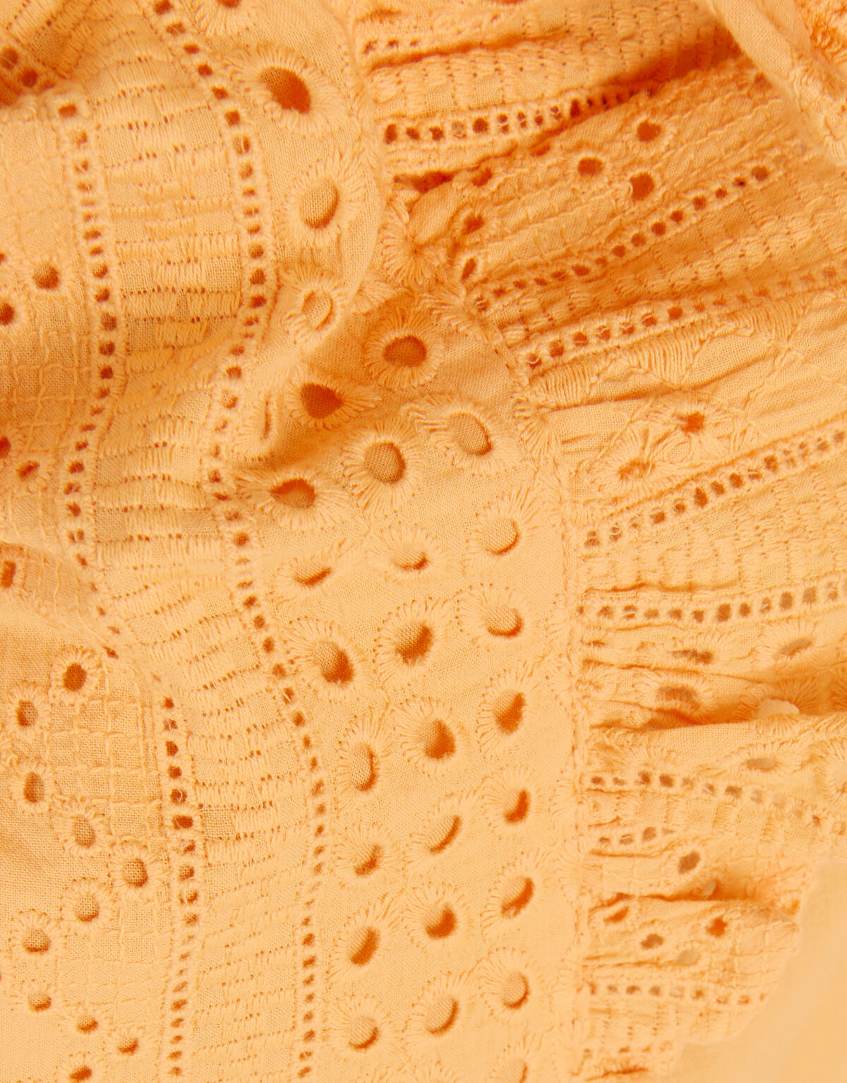 Embroidery Top Oranje SHOEBY GIRLS