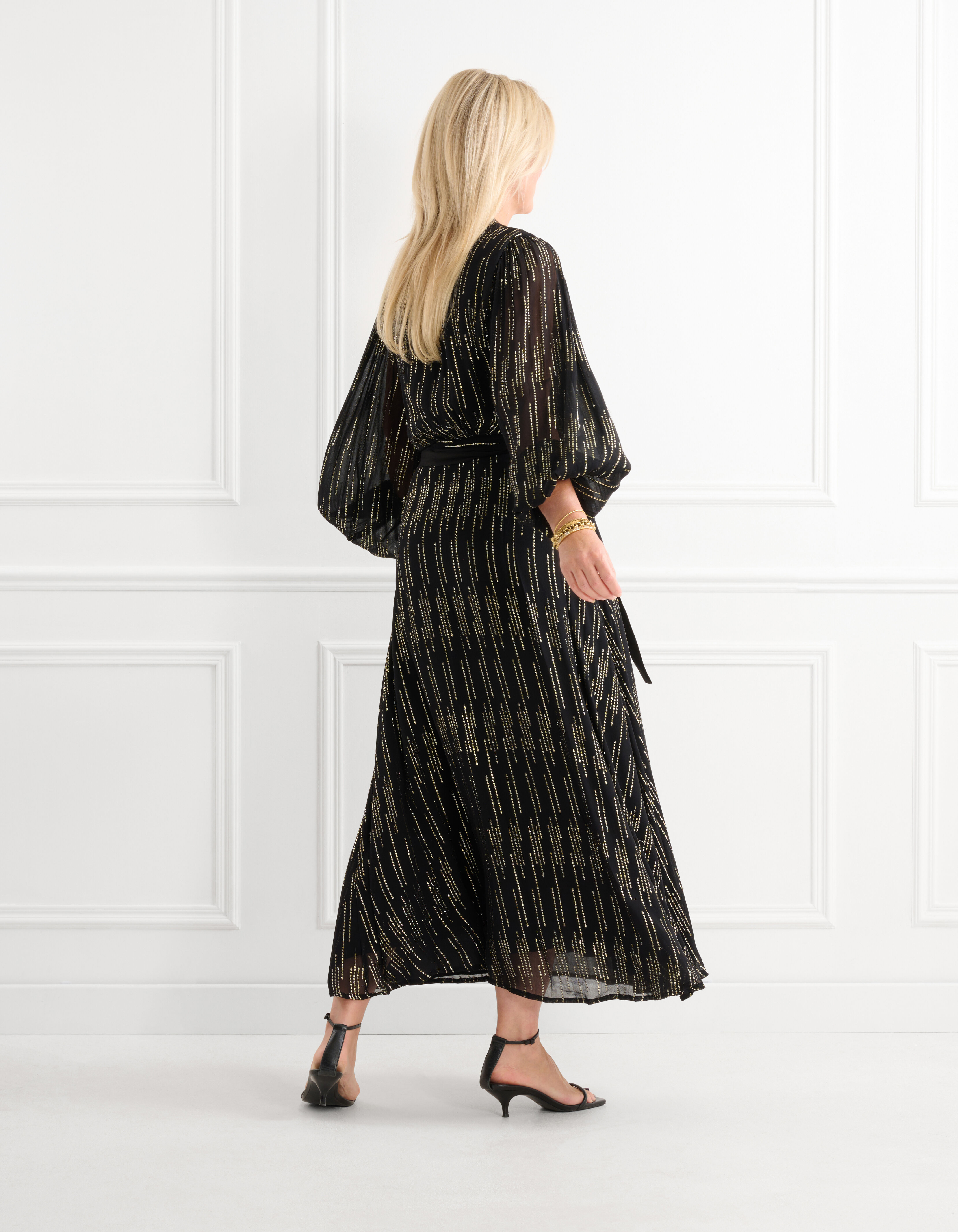 Chiffon jurk best sale