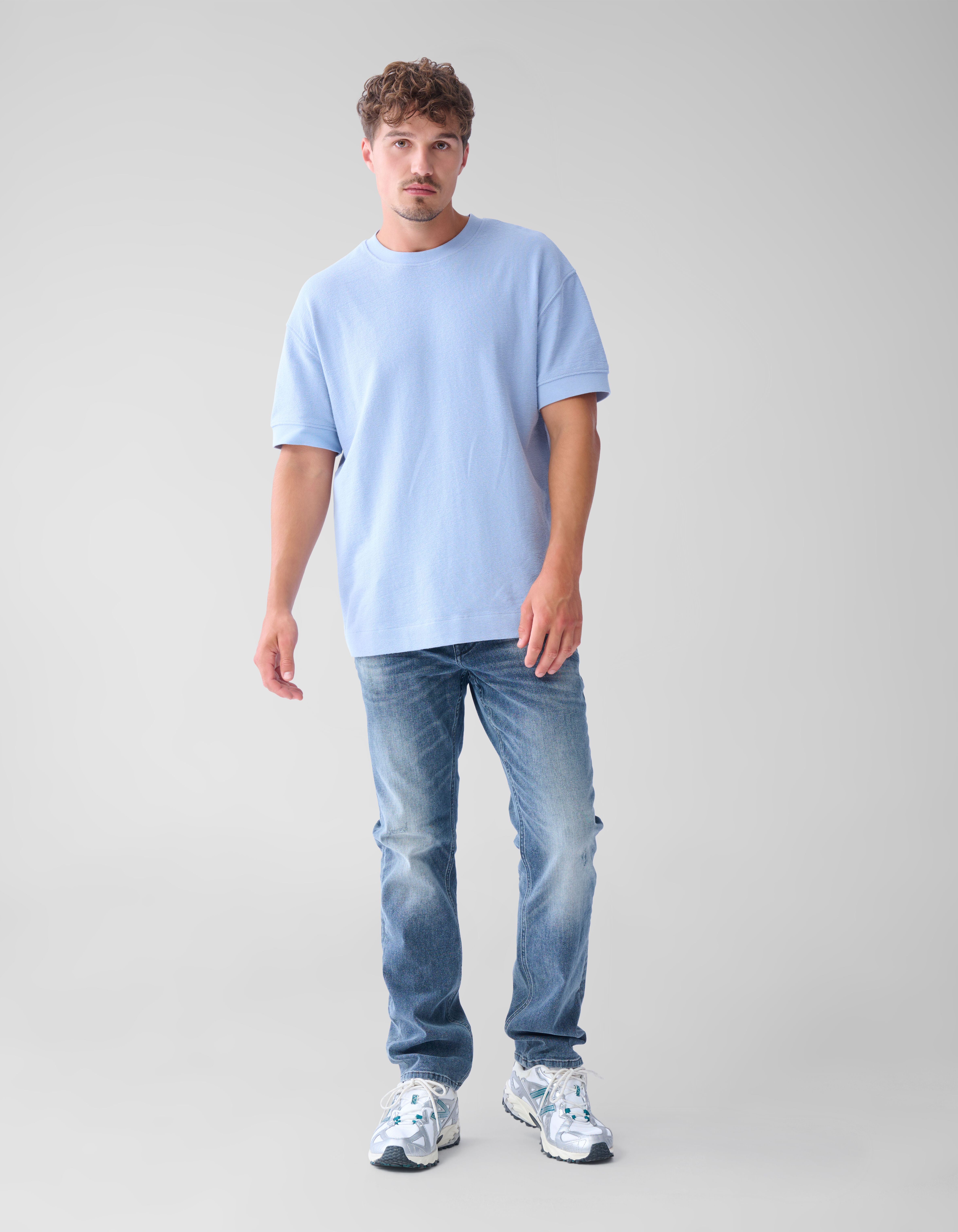 Heren straight fit jeans Koop nu online Shoeby