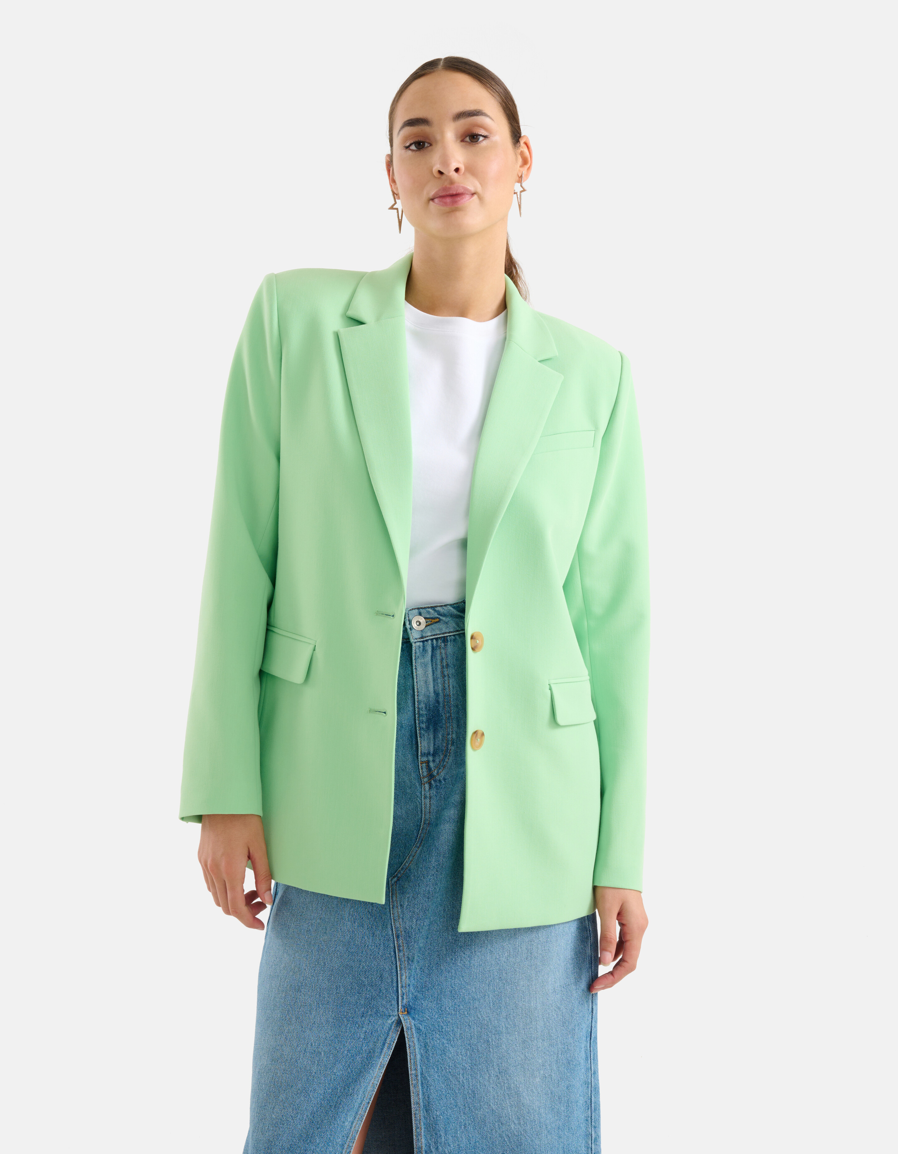 Blazer Groen SHOEBY WOMEN