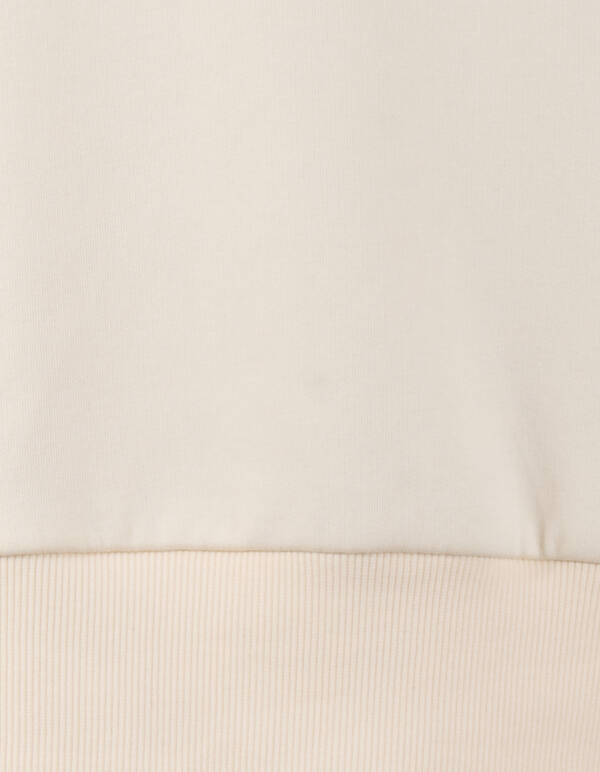 Big Shoulder Sweater Gebroken Wit SHOEBY WOMEN