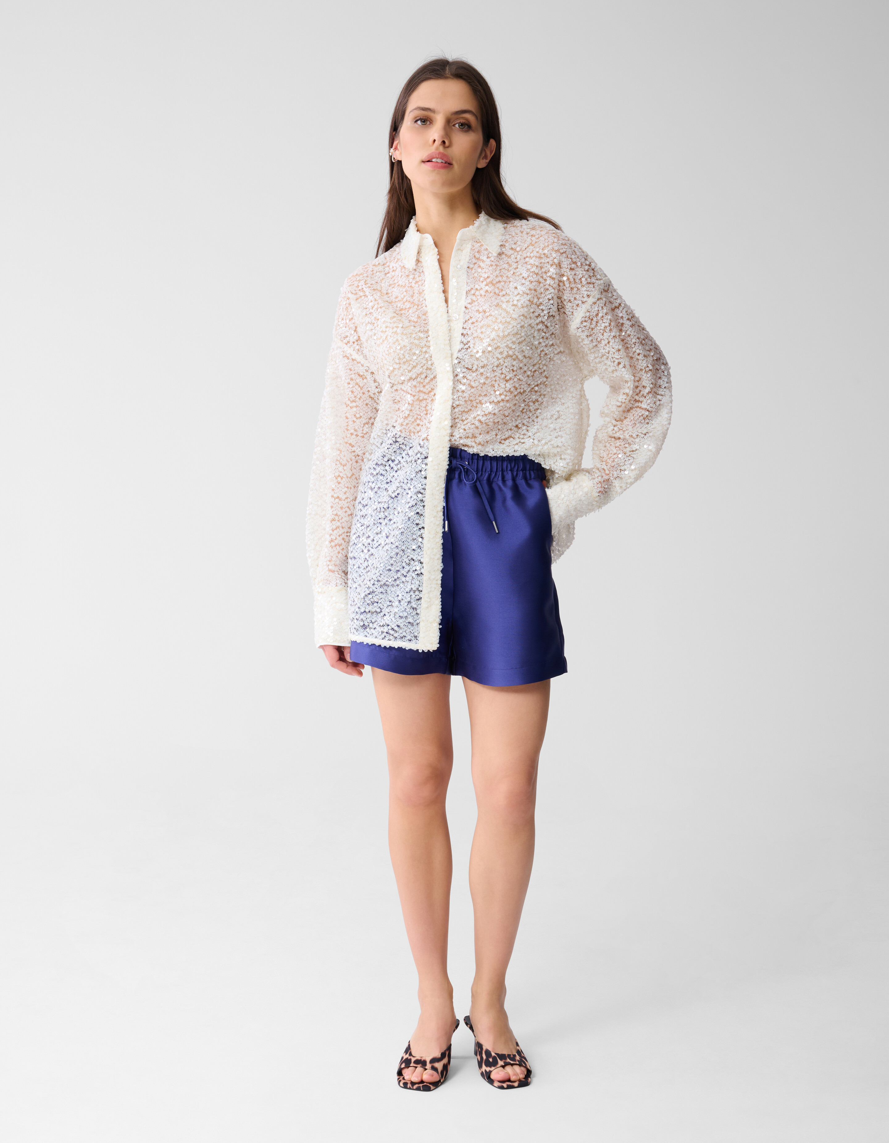 Sporty Short Paars By Monica SHOEBY WOMEN