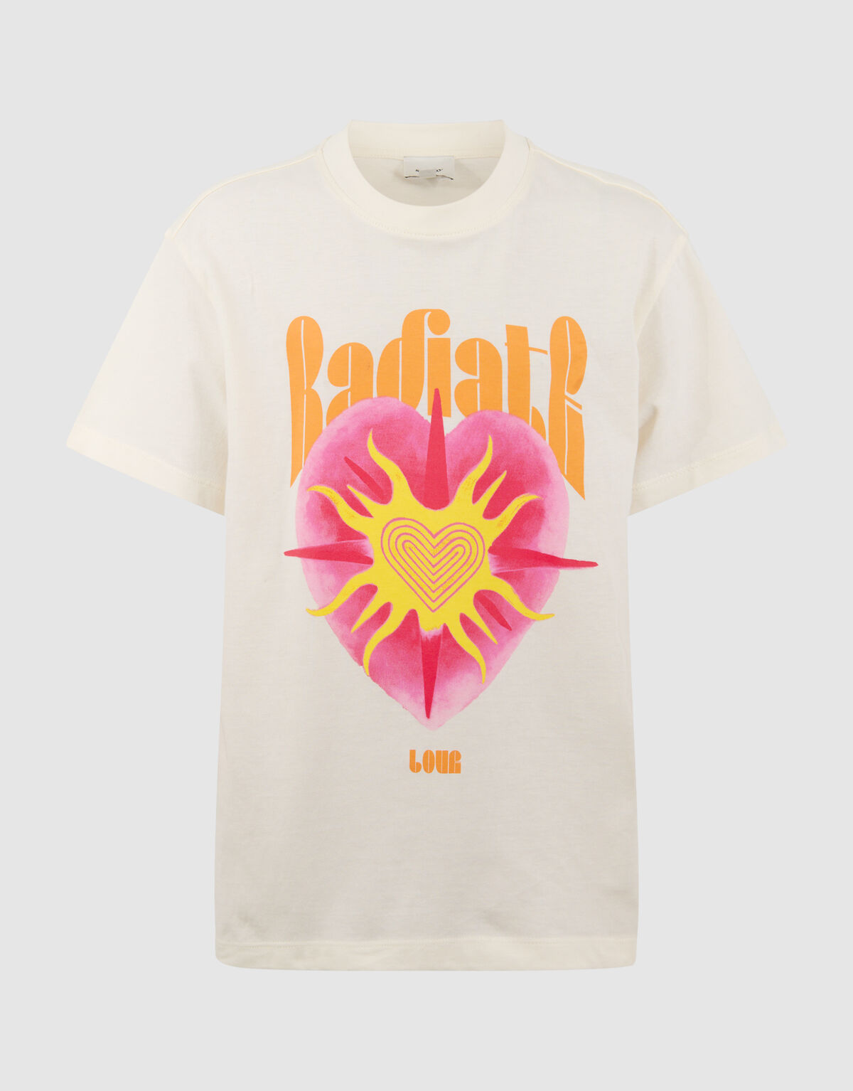 Radiate Artwork T-shirt Wit SHOEBY GIRLS