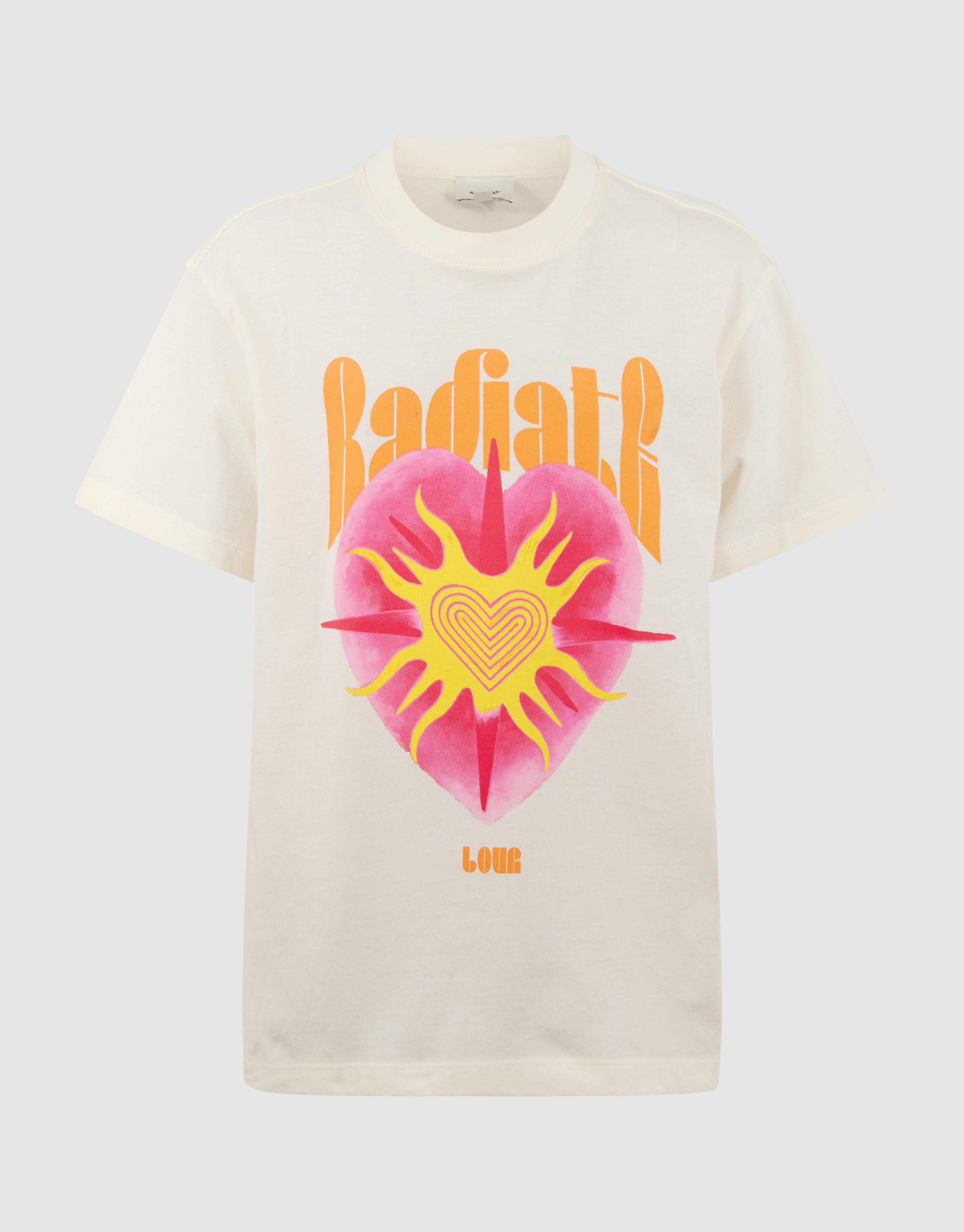 Radiate Artwork T-shirt Wit SHOEBY GIRLS