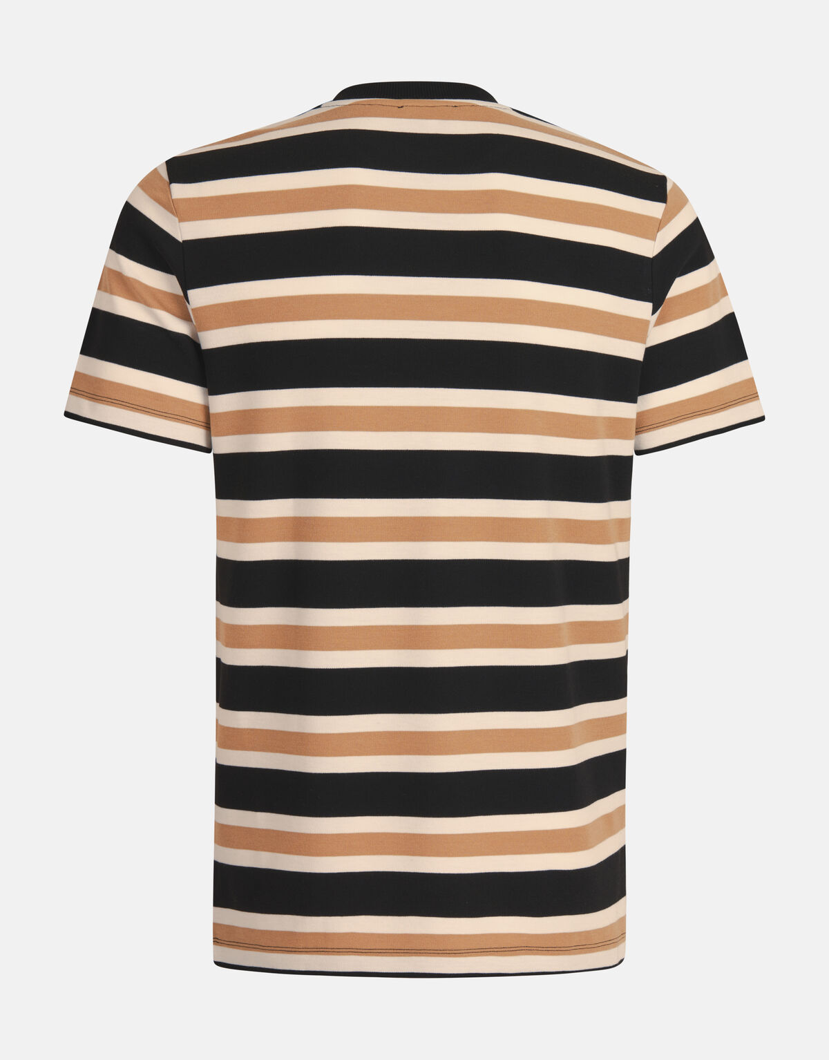 Gestreept T-shirt Bruin SHOEBY MEN