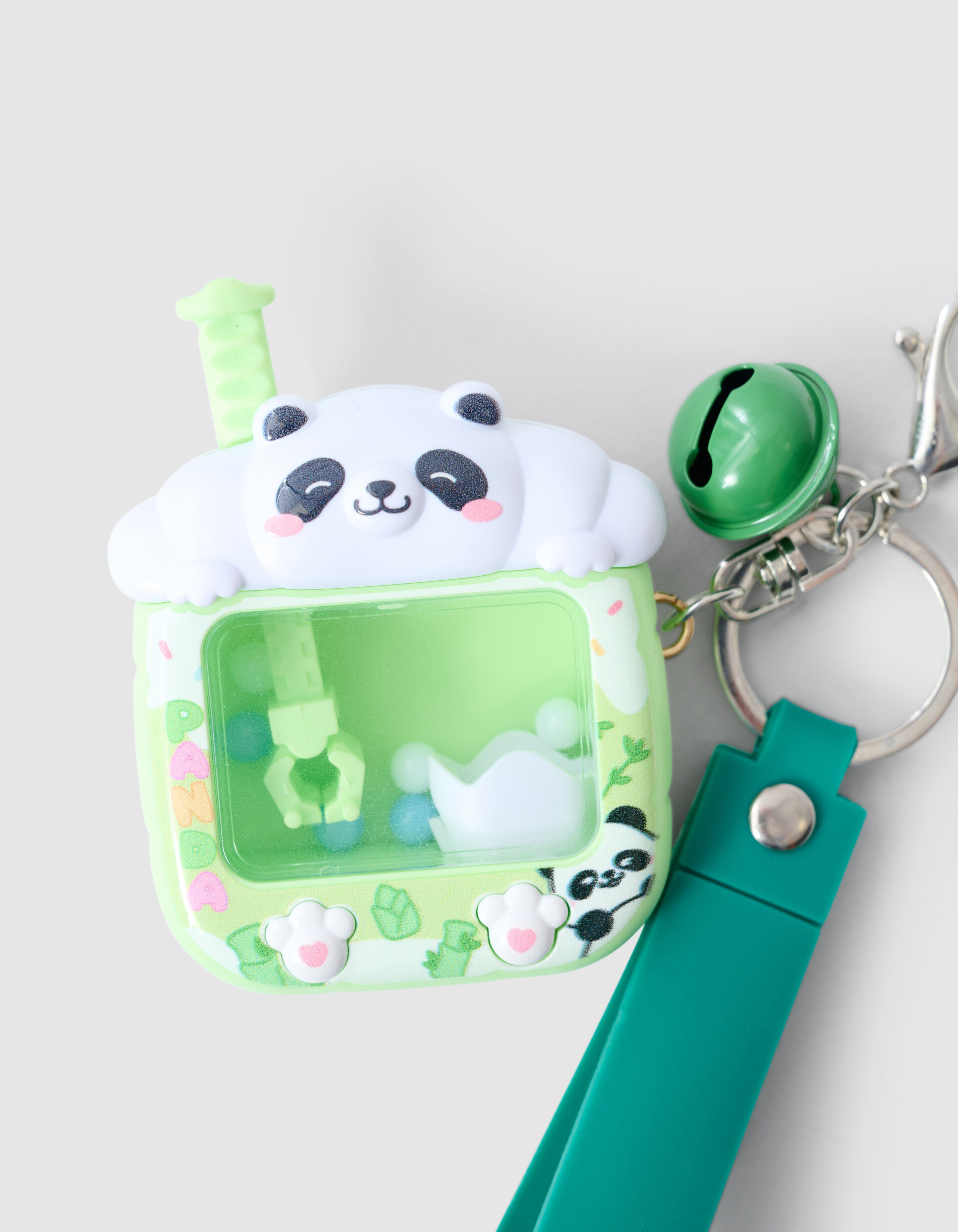 Panda Catch Sleutelhanger Groen SHOEBY ACCESSOIRES
