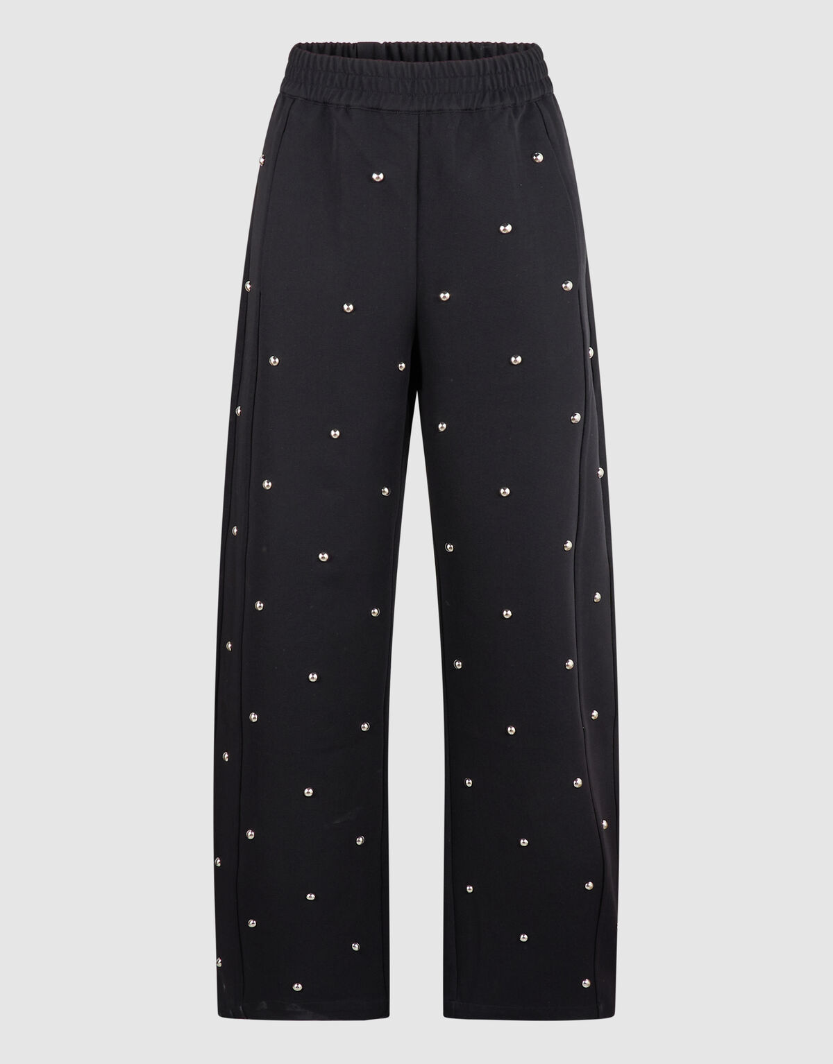 Studded Wide Leg Fit Broek Zwart SHOEBY WOMEN