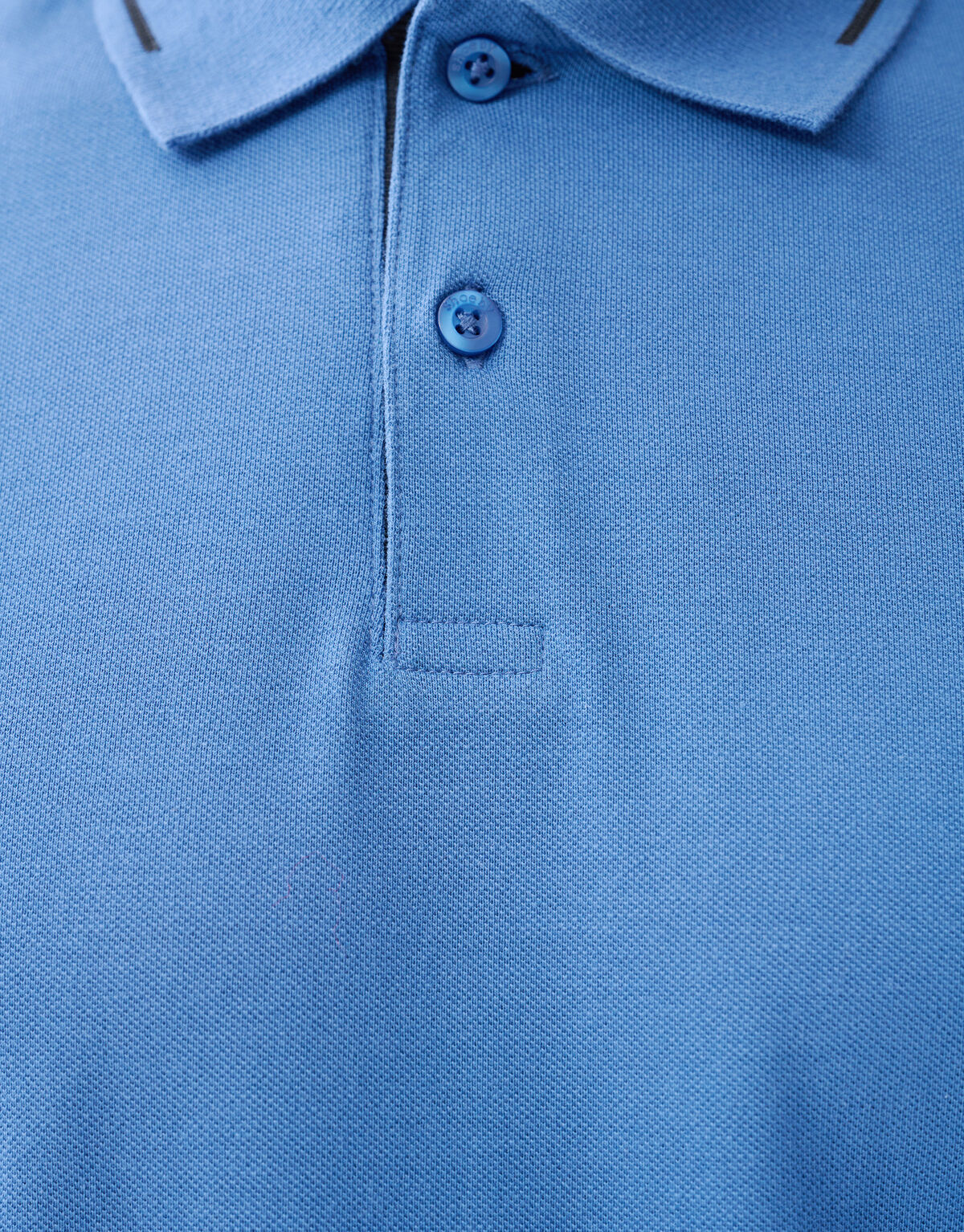 Pique Polo Blauw SHOEBY MEN