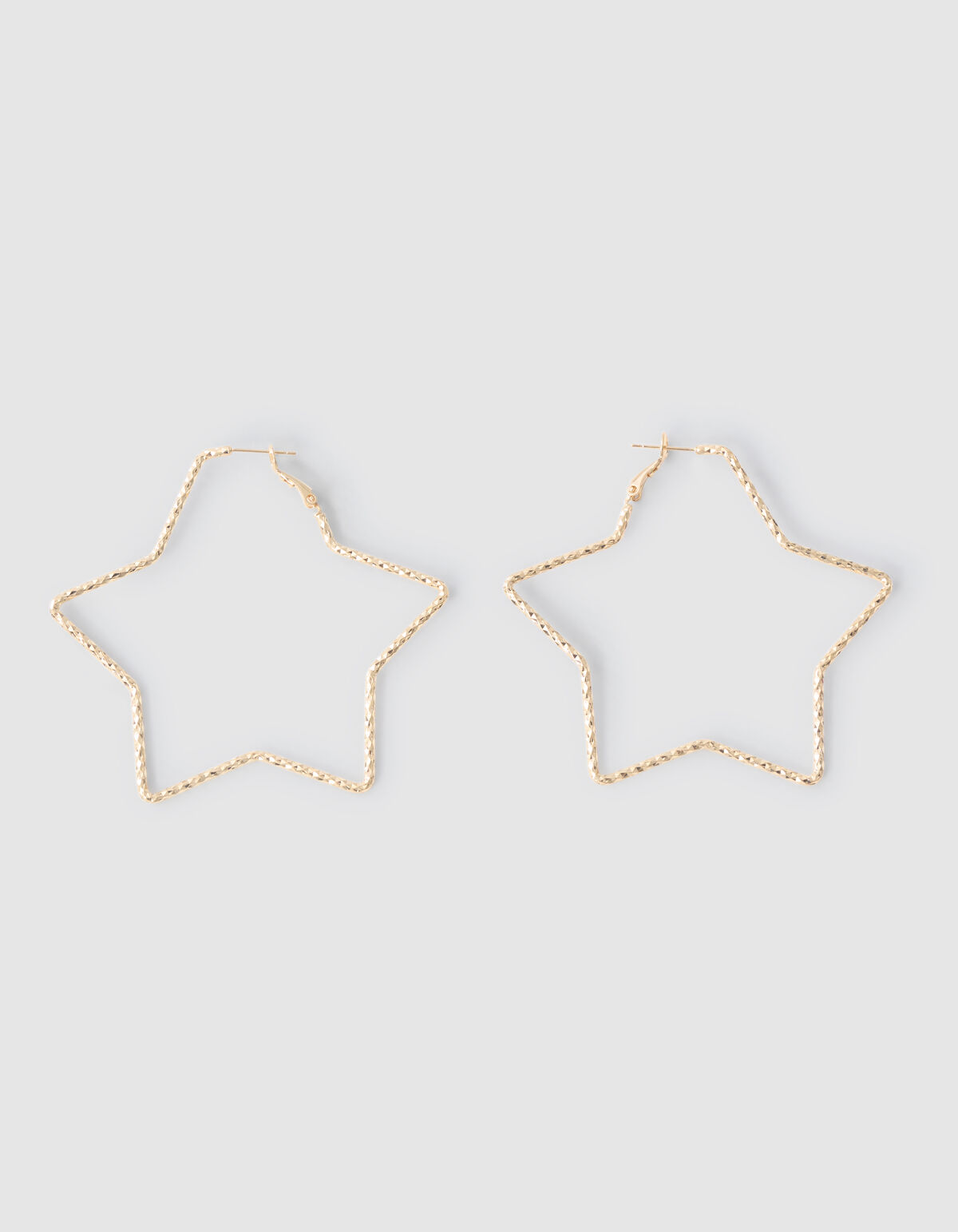 Ster Hoop Oorbellen Goud SHOEBY ACCESSOIRES