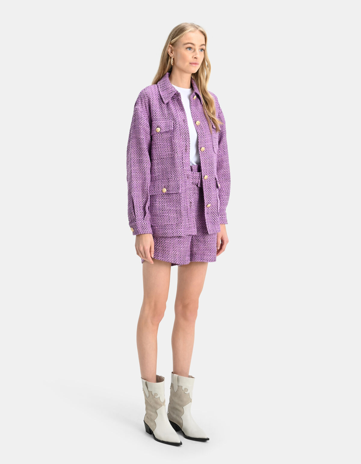 Tweed Jack Paars SHOEBY WOMEN