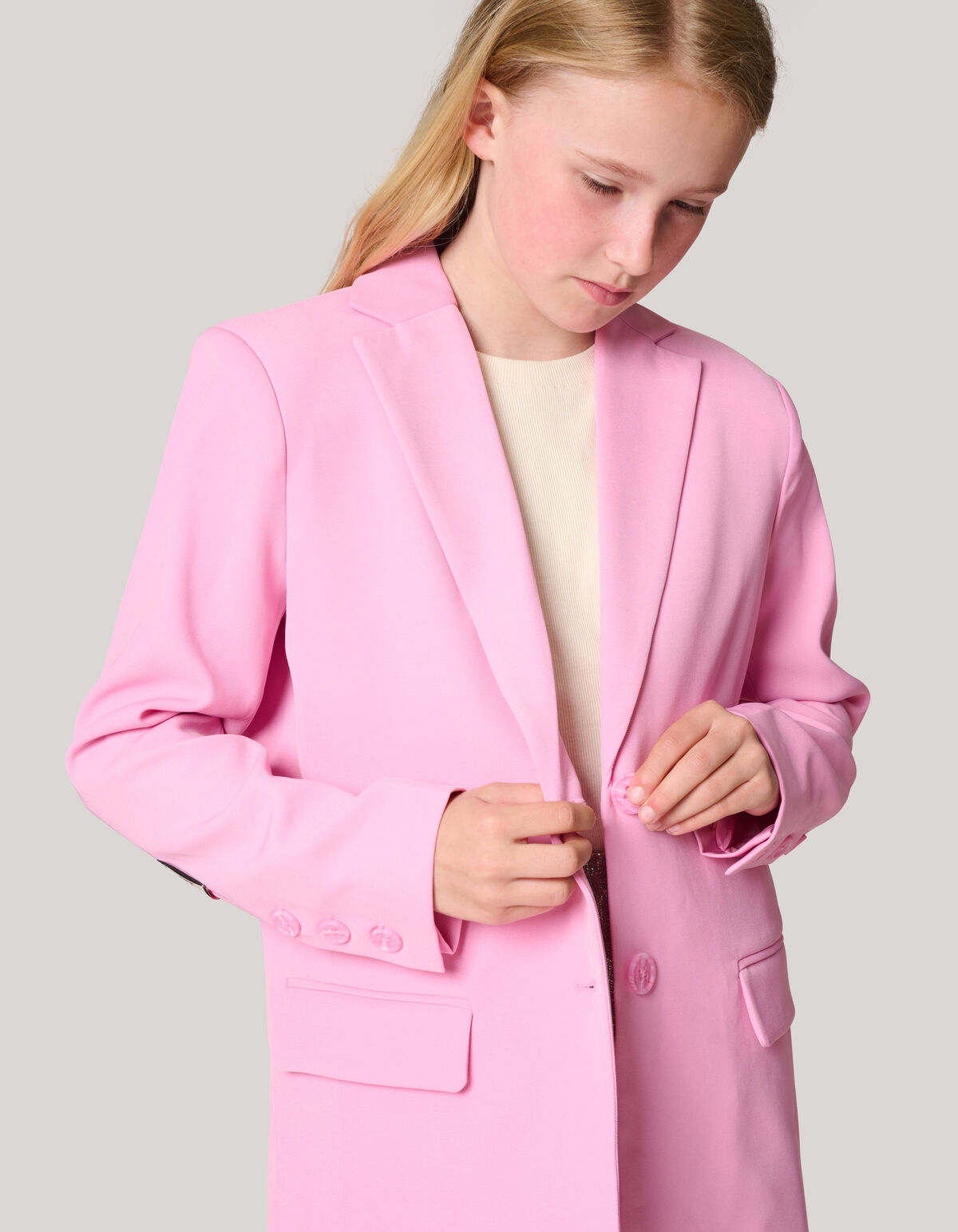 Varsity Blazer Roze SHOEBY GIRLS