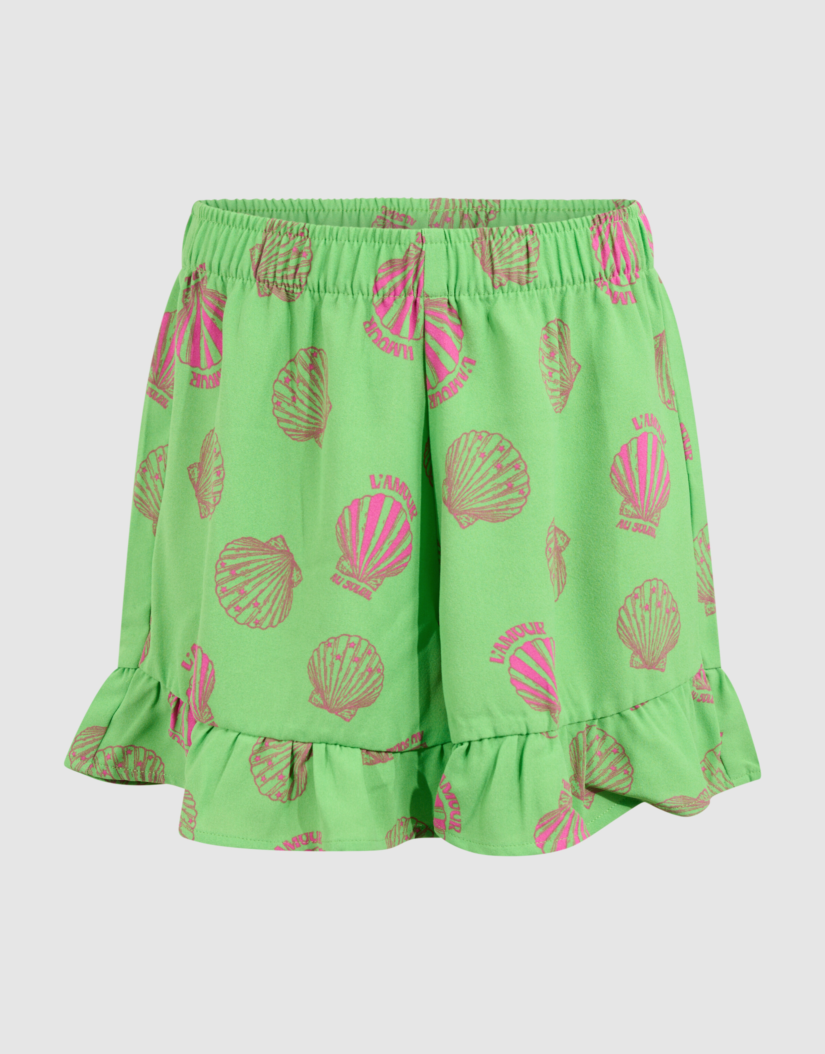 Schelp Short Groen SHOEBY GIRLS