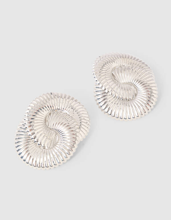 Spiral Oorbellen Zilver SHOEBY ACCESSOIRES