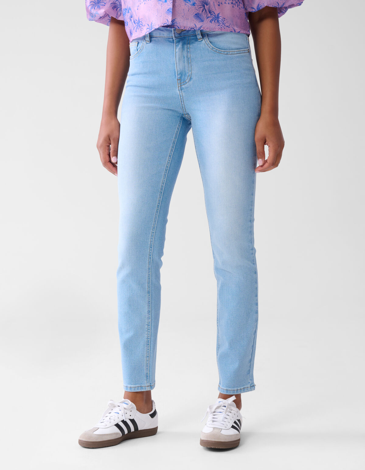 Slim Fit Jeans Bleached SHOEBY WOMEN