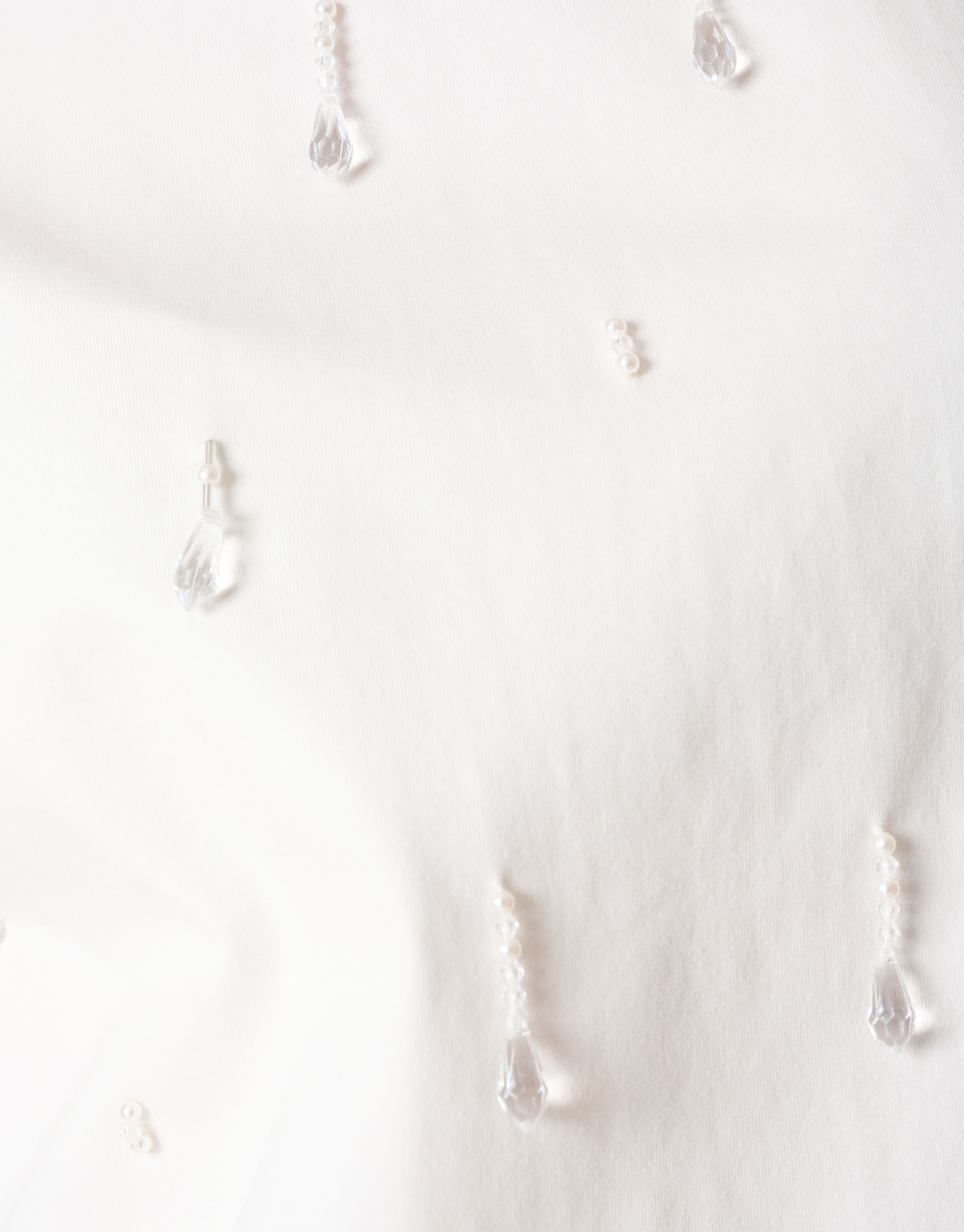 Embellished T-shirt Wit SHOEBY WOMEN