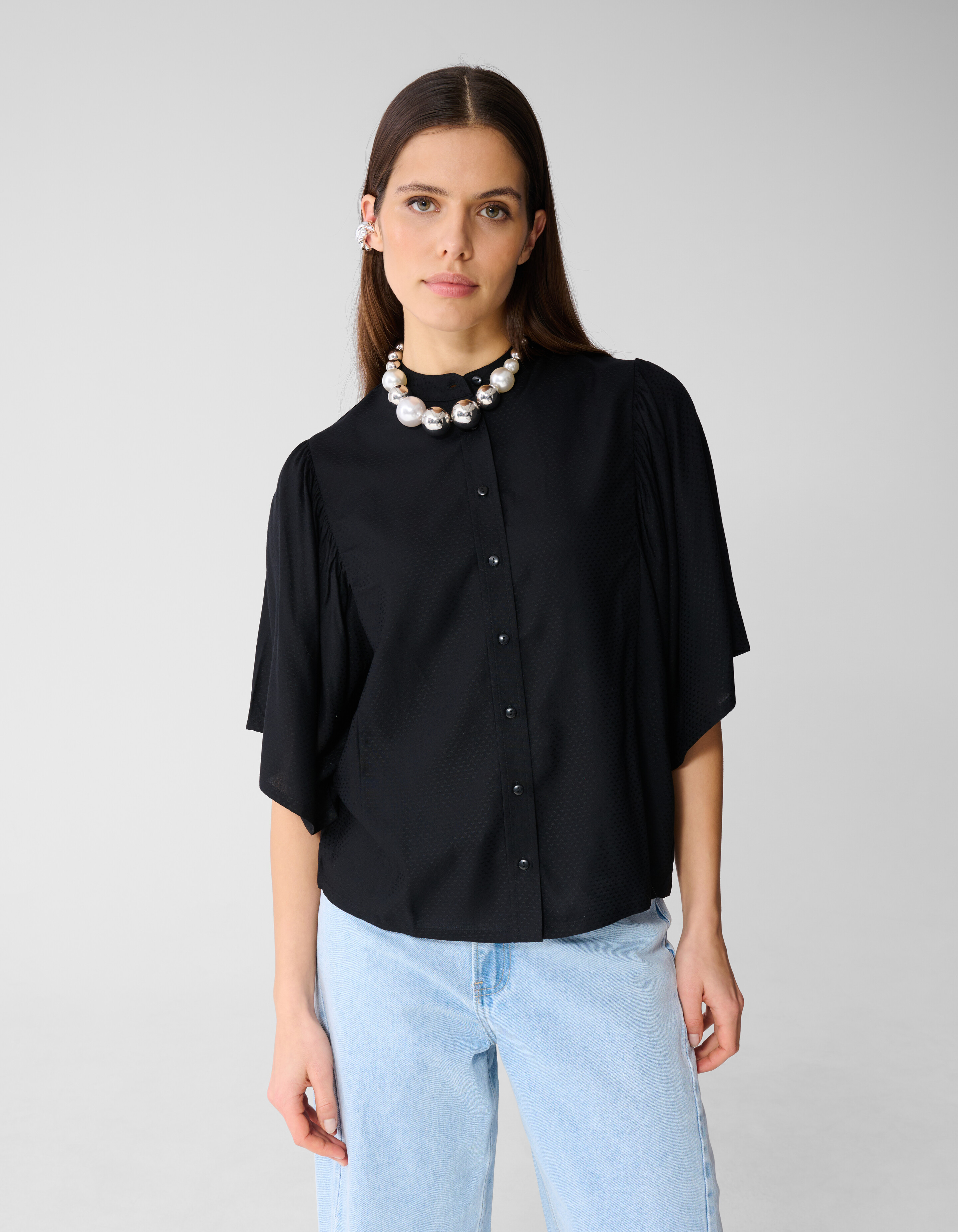 Flowy Top Zwart SHOEBY WOMEN