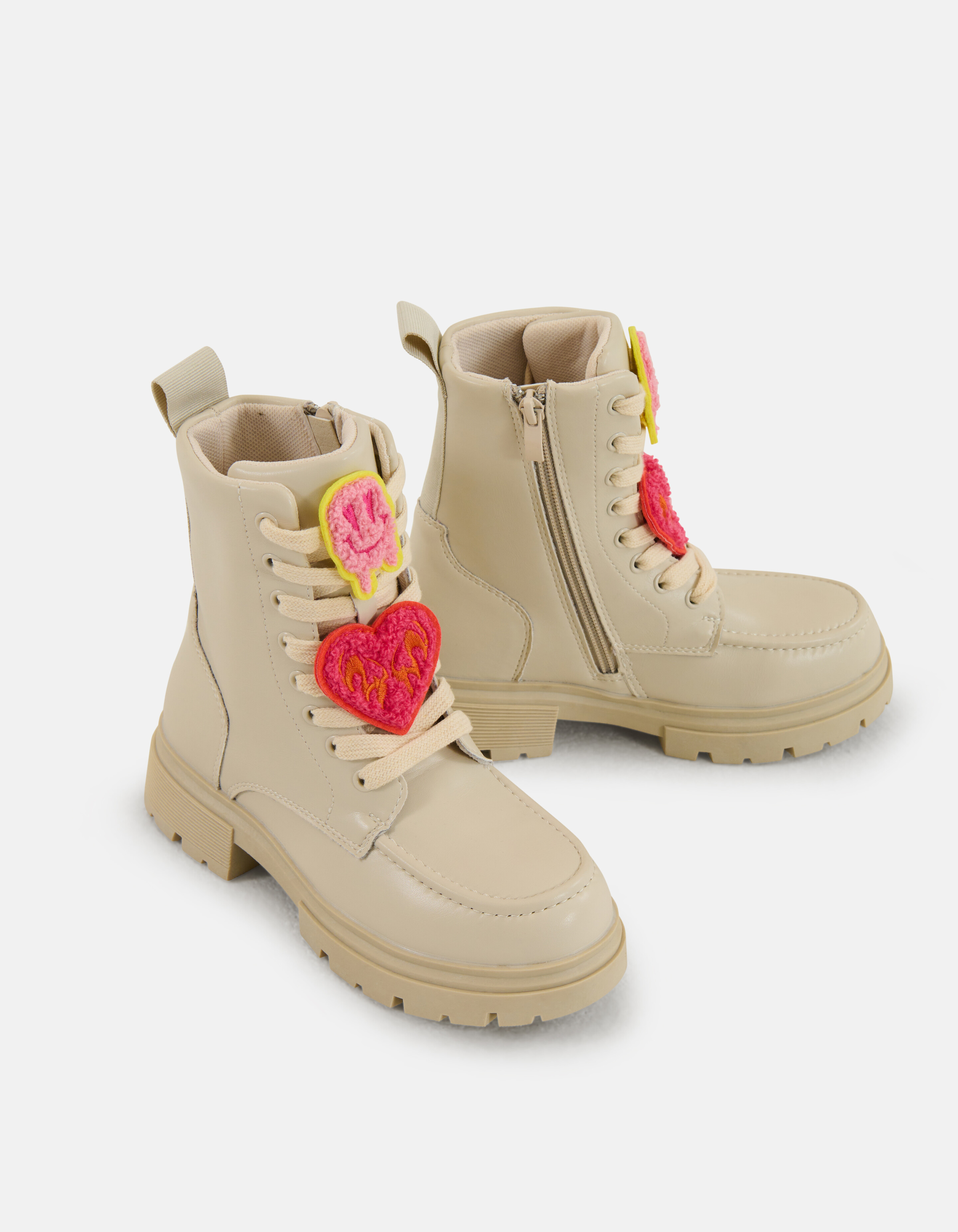 Patch Laarzen Beige SHOEBY SHOES