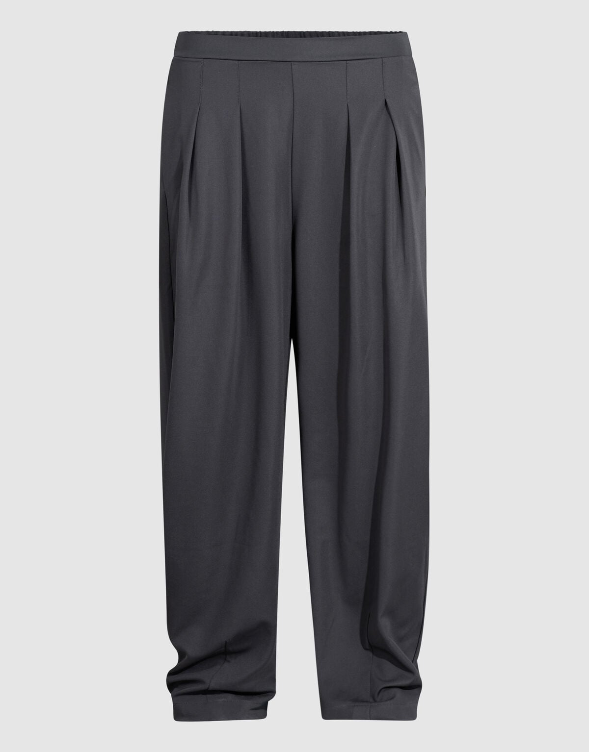 Sporty Basic Barrel Fit Joggerbroek Donkergrijs SHOEBY WOMEN
