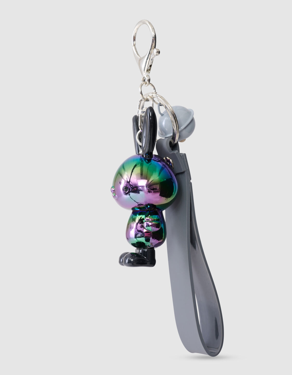 Konijn Sleutelhanger Grijs SHOEBY ACCESSOIRES