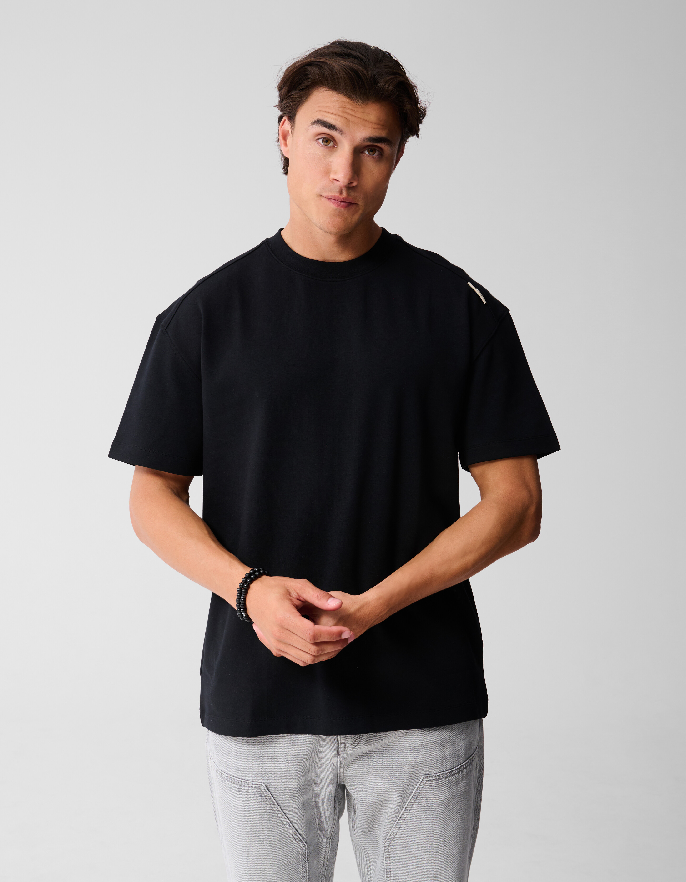 Label T-shirt Zwart SHOEBY MEN