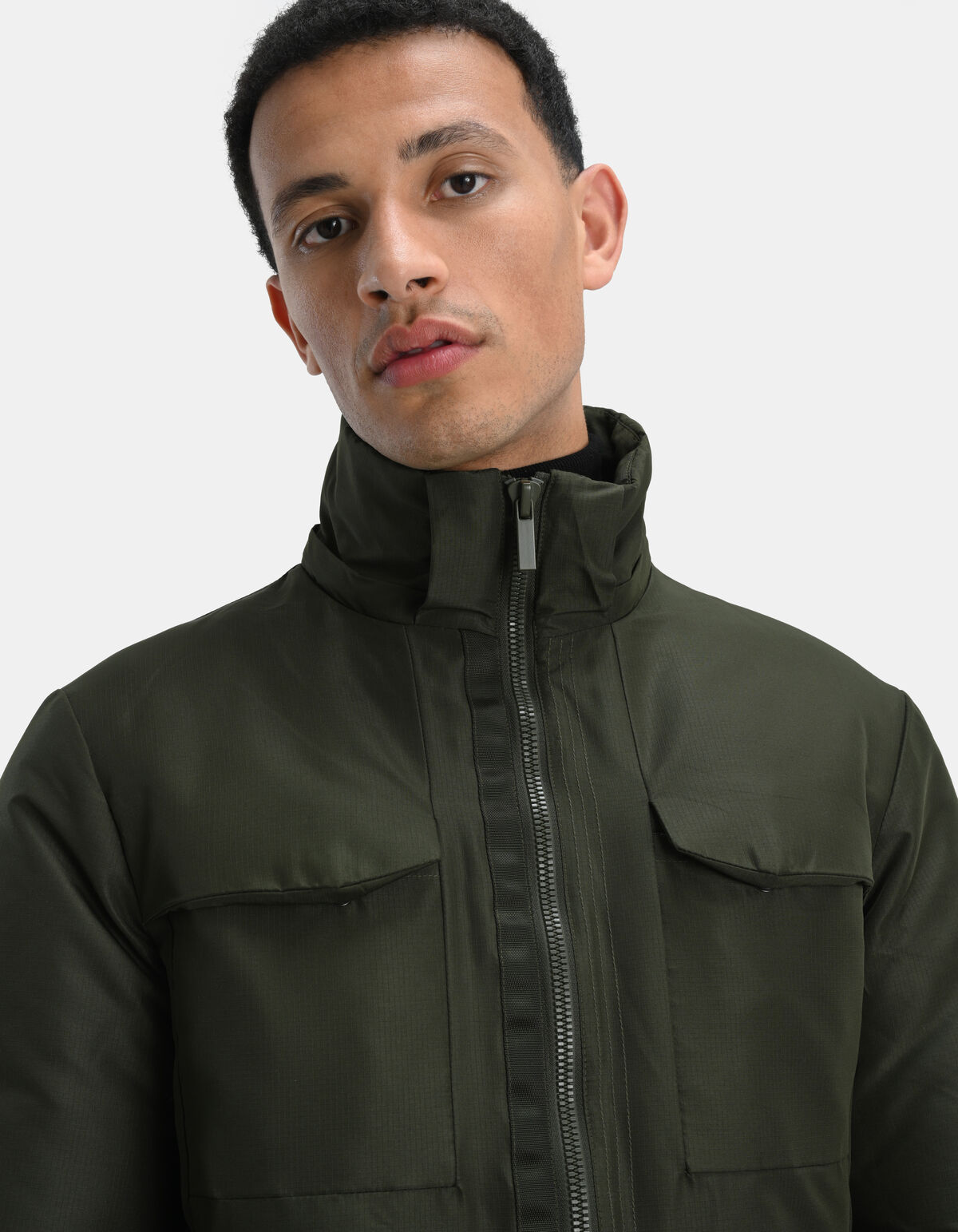 Tech Jas Donkergroen SHOEBY MEN