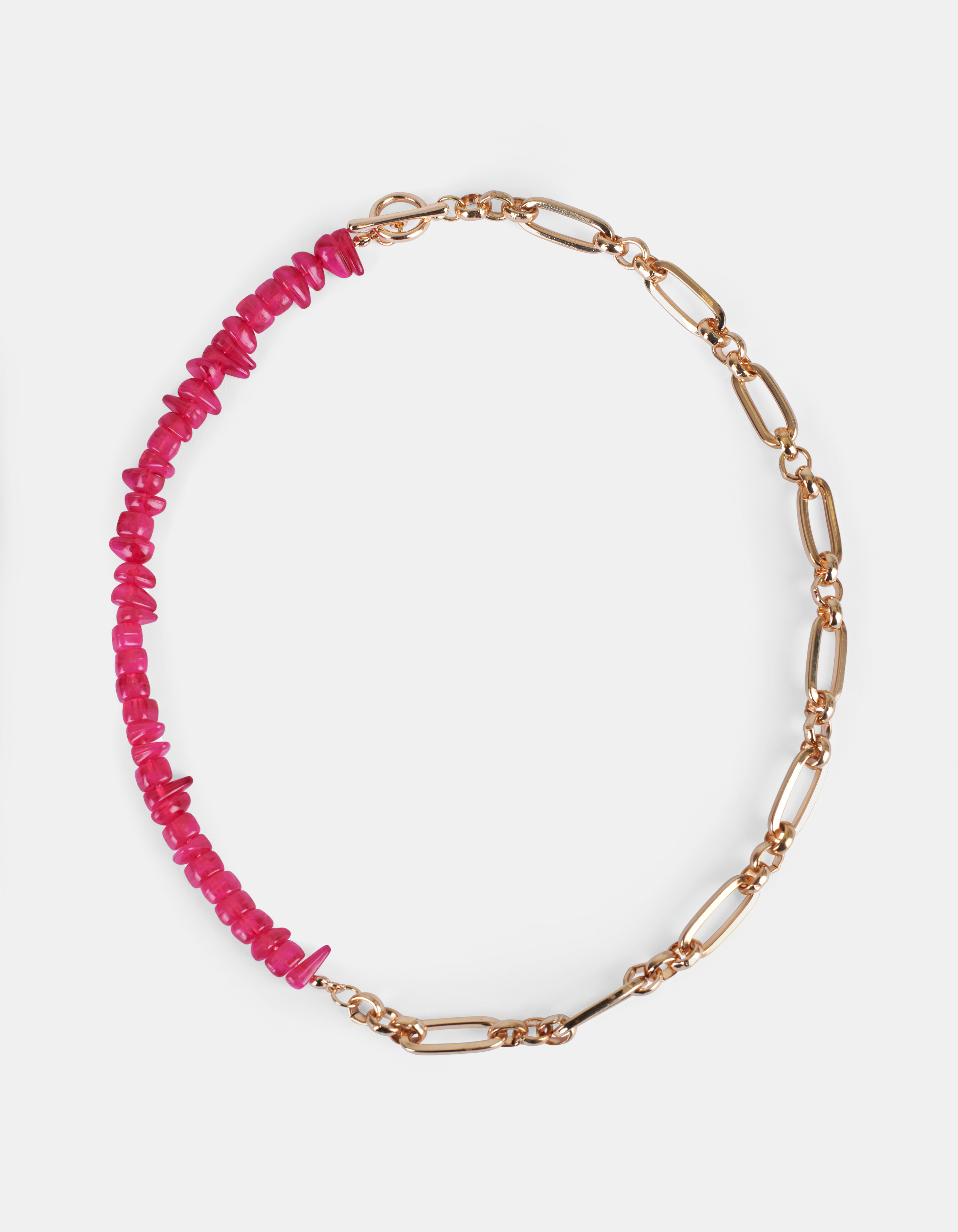 Fucsia Statement Ketting ACCESSOIRES SHOEBY