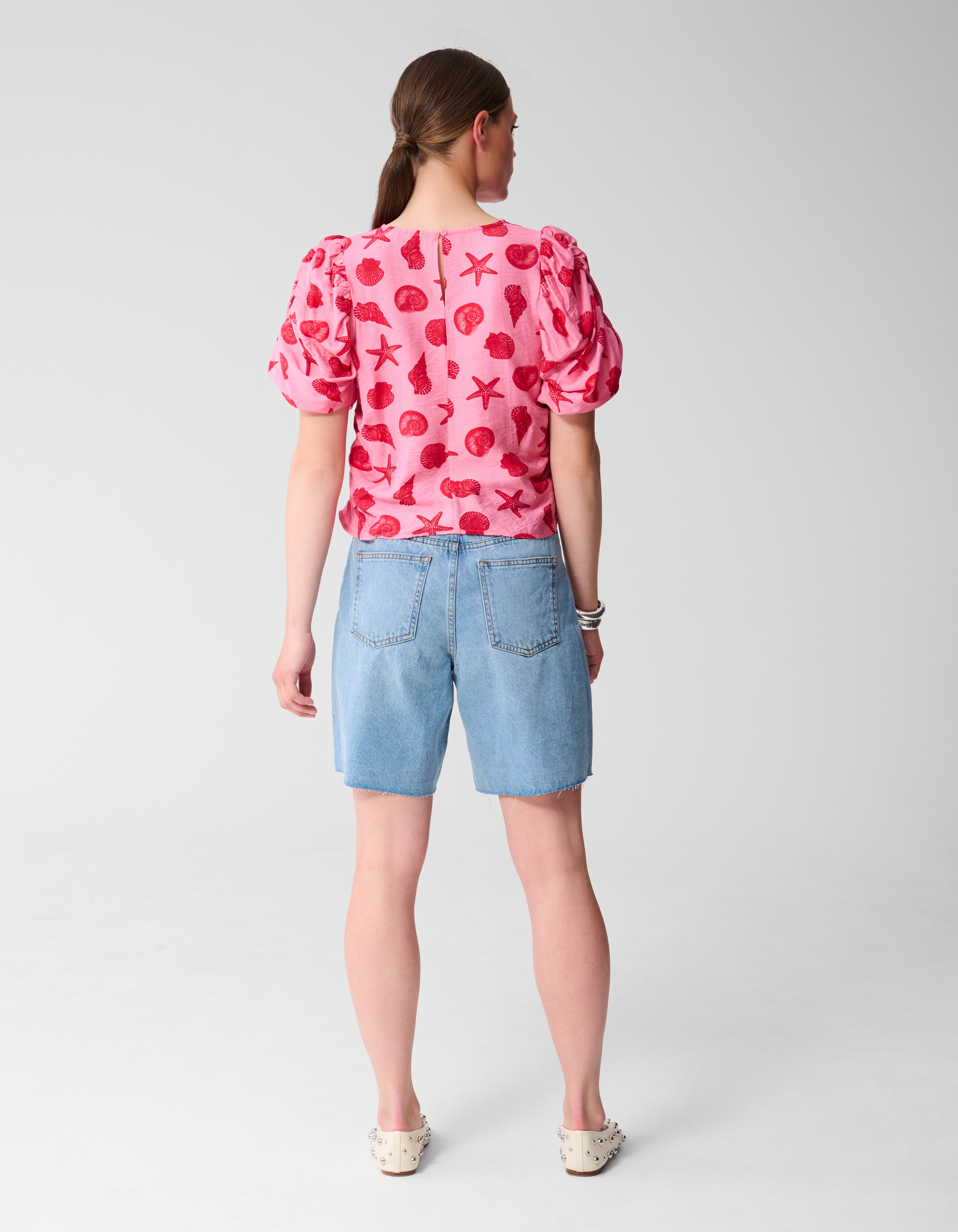 Bermuda Denim Short Mediumstone SHOEBY WOMEN