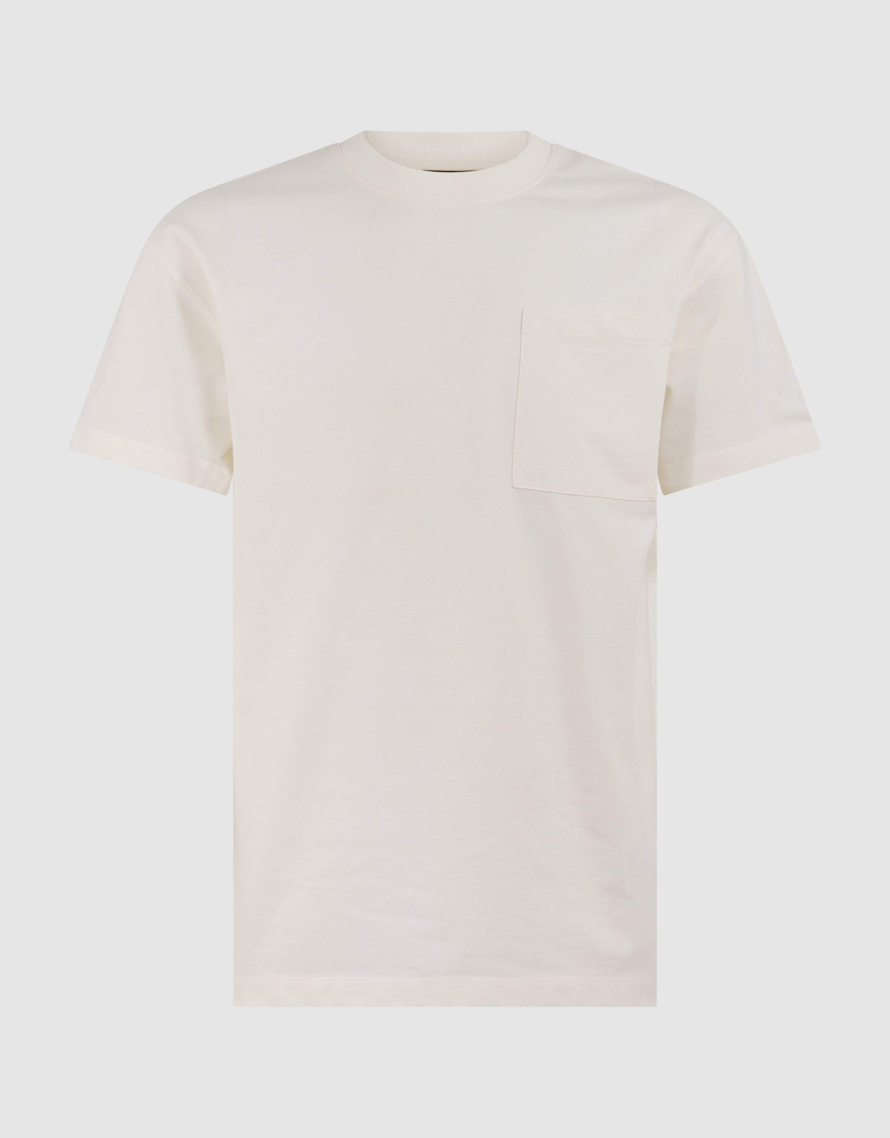 Jersey T-shirt Gebroken Wit SHOEBY MEN