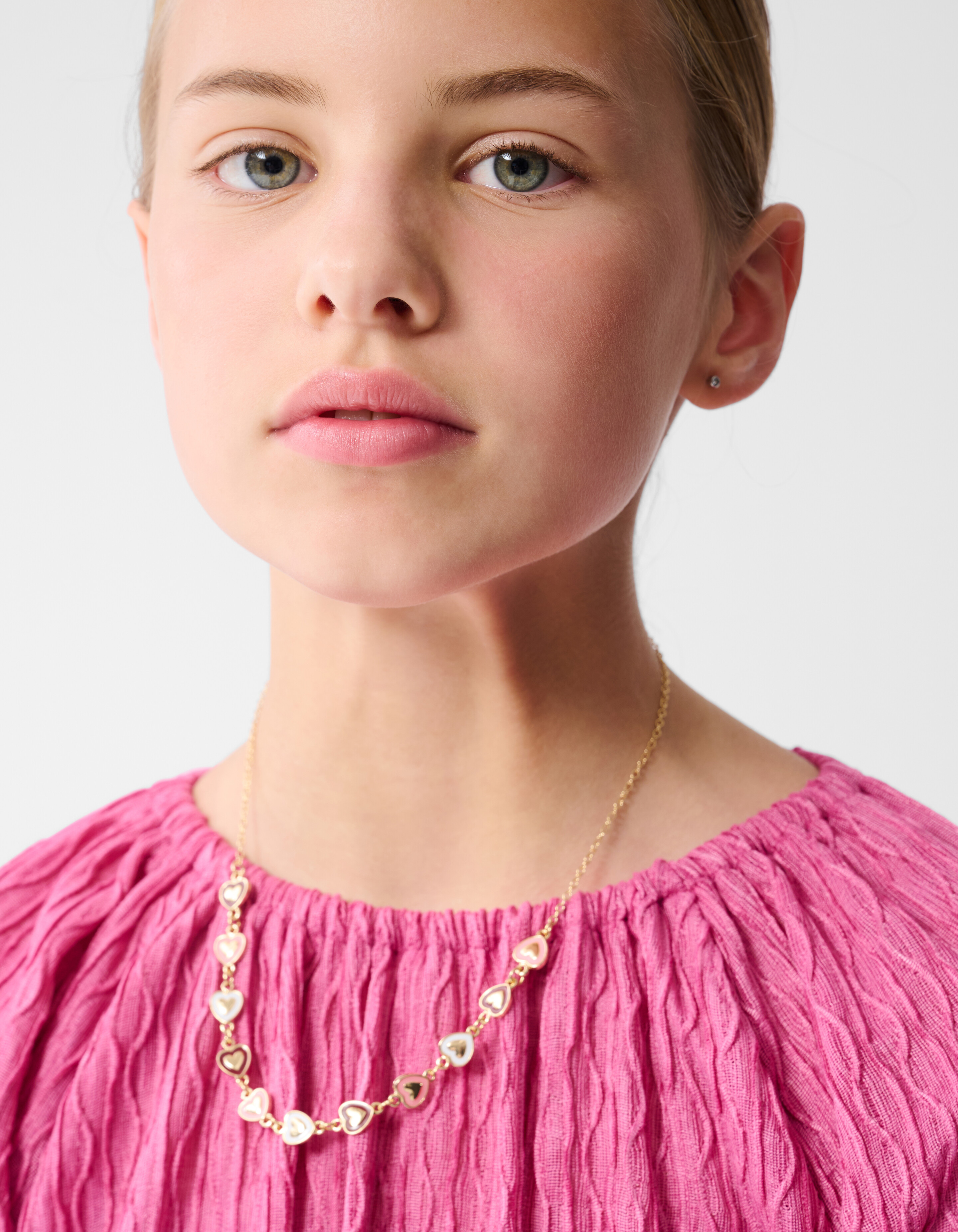 Wavy Structuur Jurk Roze SHOEBY GIRLS
