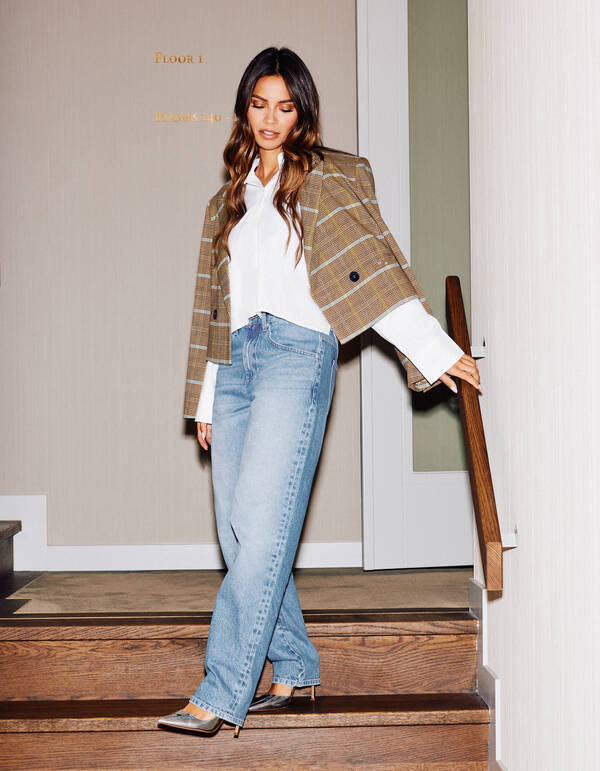 Relaxed Fit Jeans Mediumstone By Monica SHOEBY WOMEN
